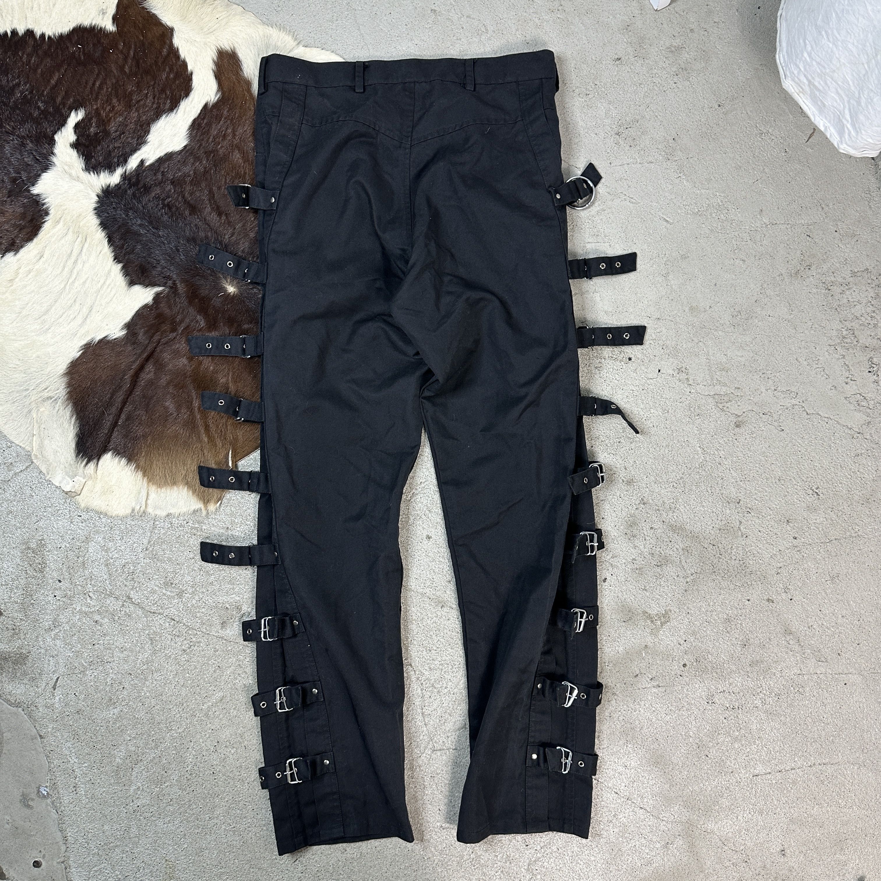 Vintage Goth Vintage Straps Trousers Size US 34 / EU 50 - 9 Thumbnail