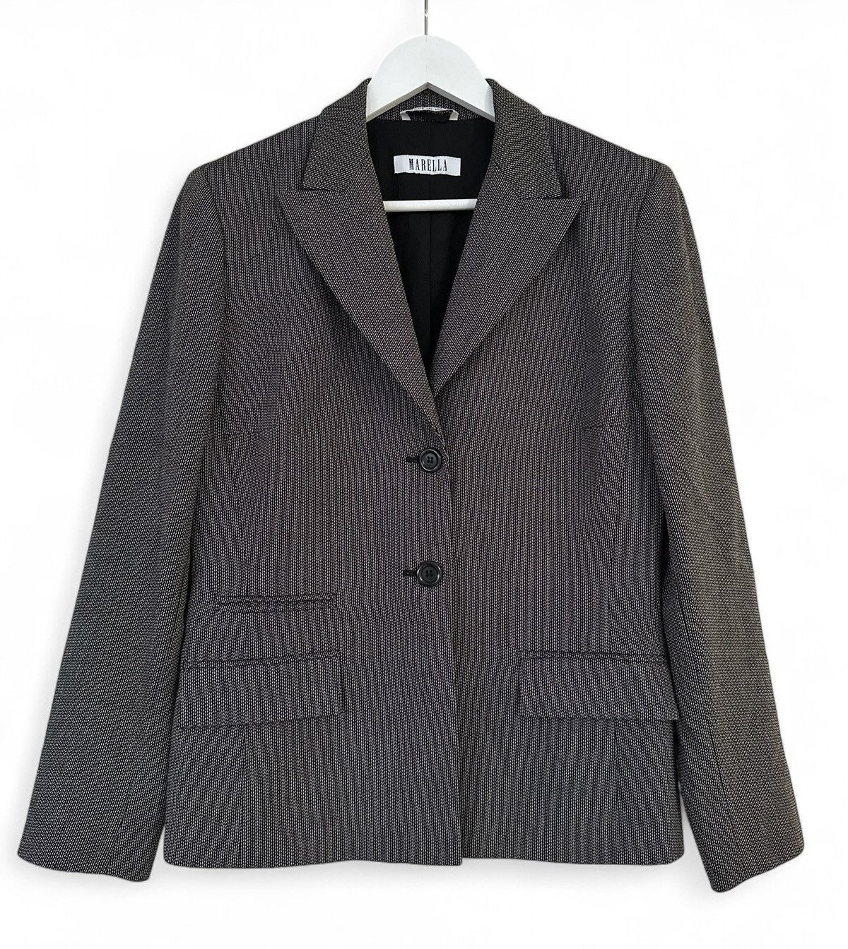 Marella by Max Mara Italy Blazer Jacket Wool Women's US 8