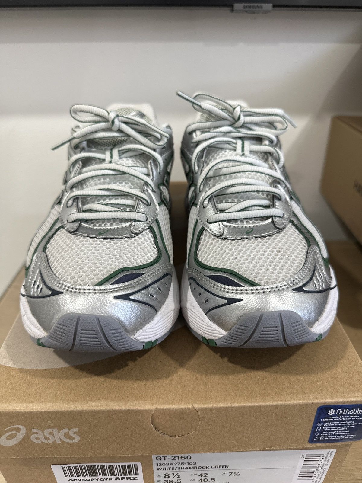 Asics Asics GT 2160 “Shamrock Green” Size US 8.5 / EU 41-42 - 3 Thumbnail