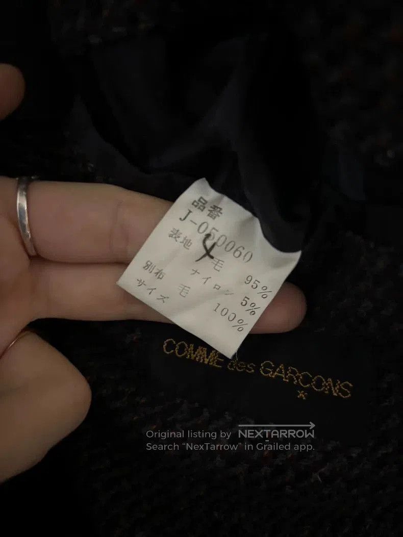 Comme des Garcons COMME des GARCONS 80s Wool Coat Vintage. Size US M / EU 48-50 / 2 - 7 Thumbnail
