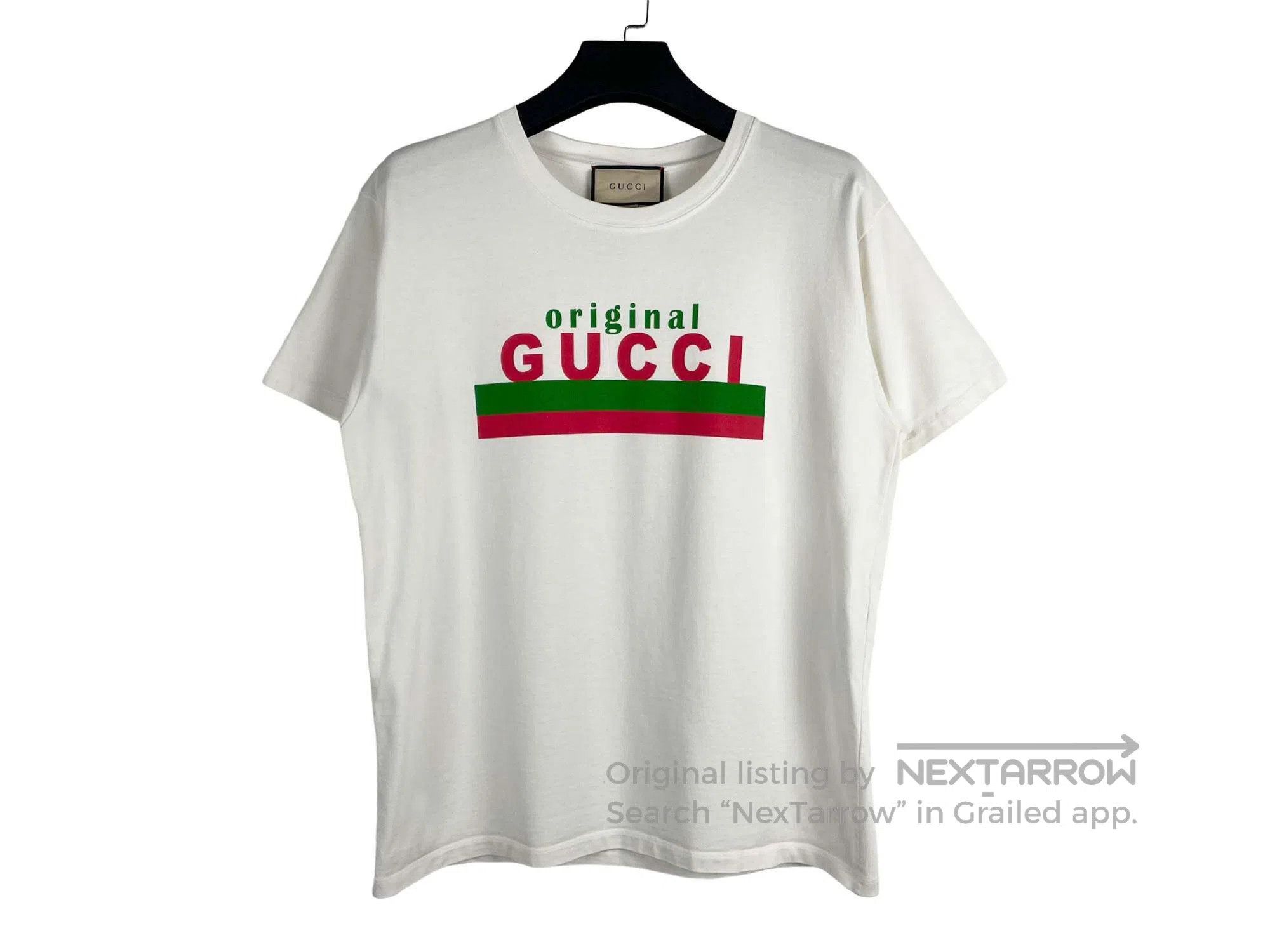 Gucci Guicci Red and Green Striped Short Sleeve Size US XS / EU 42 / 0 - 1 Thumbnail