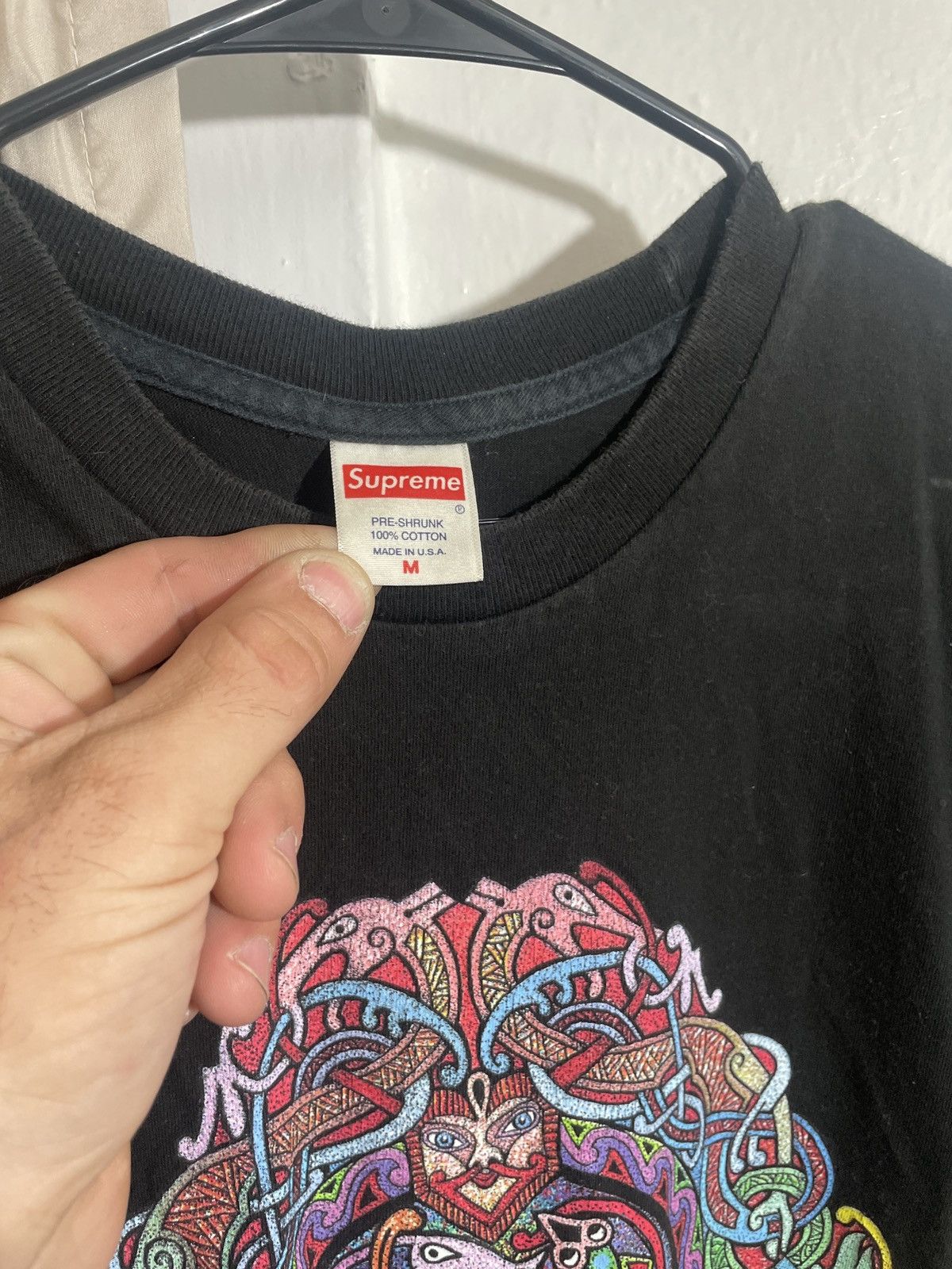 Supreme Supreme print T Size US M / EU 48-50 / 2 - 6 Thumbnail