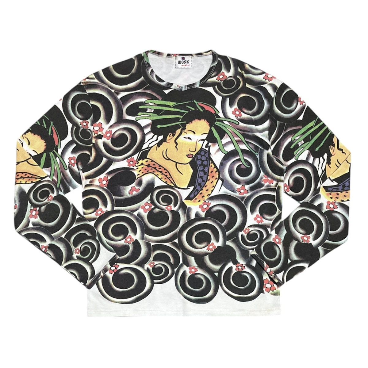 Japanese Brand × Vintage 00s yakuza long sleeve Size US XL / EU 56 / 4 - 1 Thumbnail