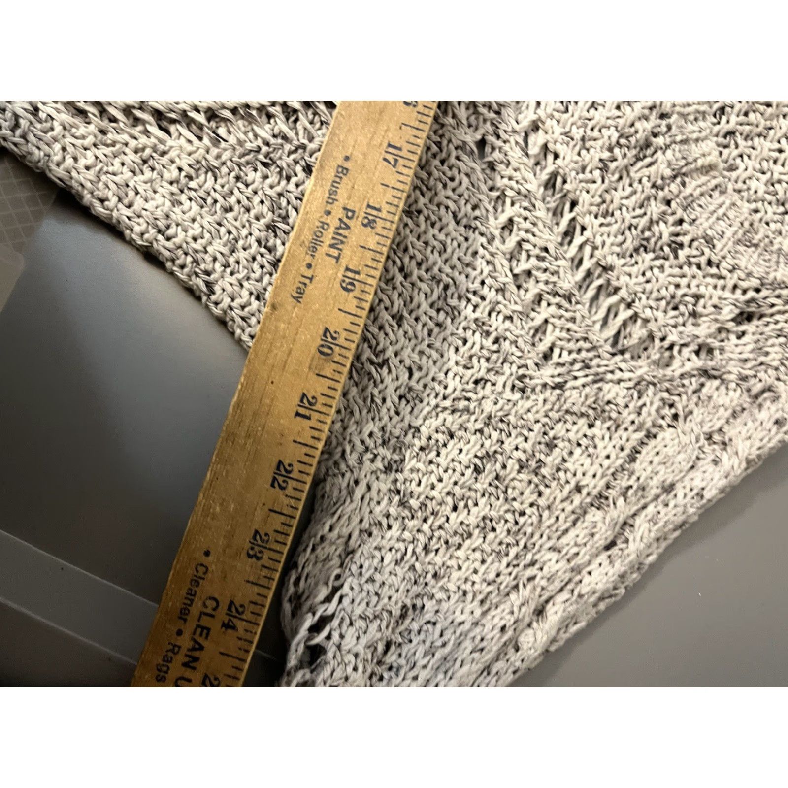 American Eagle Outfitters American Eagle Outfitters Sweater Women Gray Pullover Knit Crew Neck Long Sleeve XL Casual Winter Fall Spring Summer All Seasons Made by Cotton Size XL / US 12-14 / IT 48-50 - 5 Thumbnail