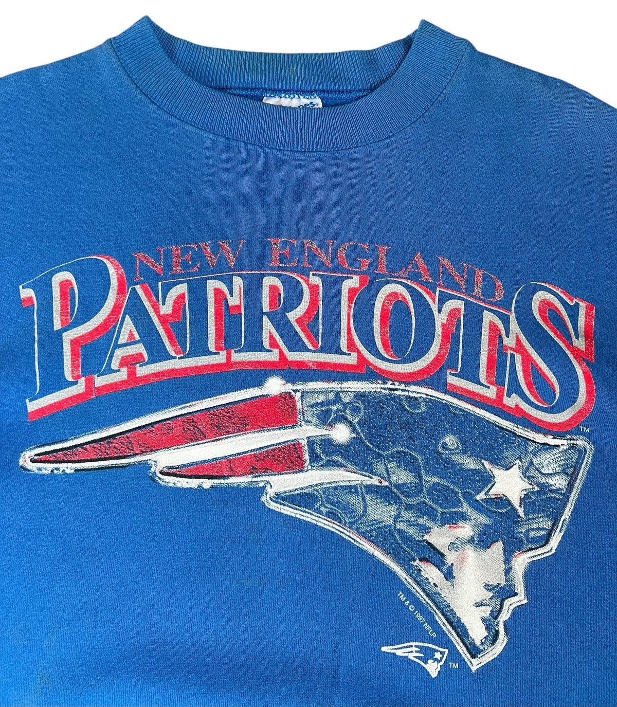 NFL 90s Vintage New England Patriots Nfl Crew Neck Size US M / EU 48-50 / 2 - 3 Thumbnail