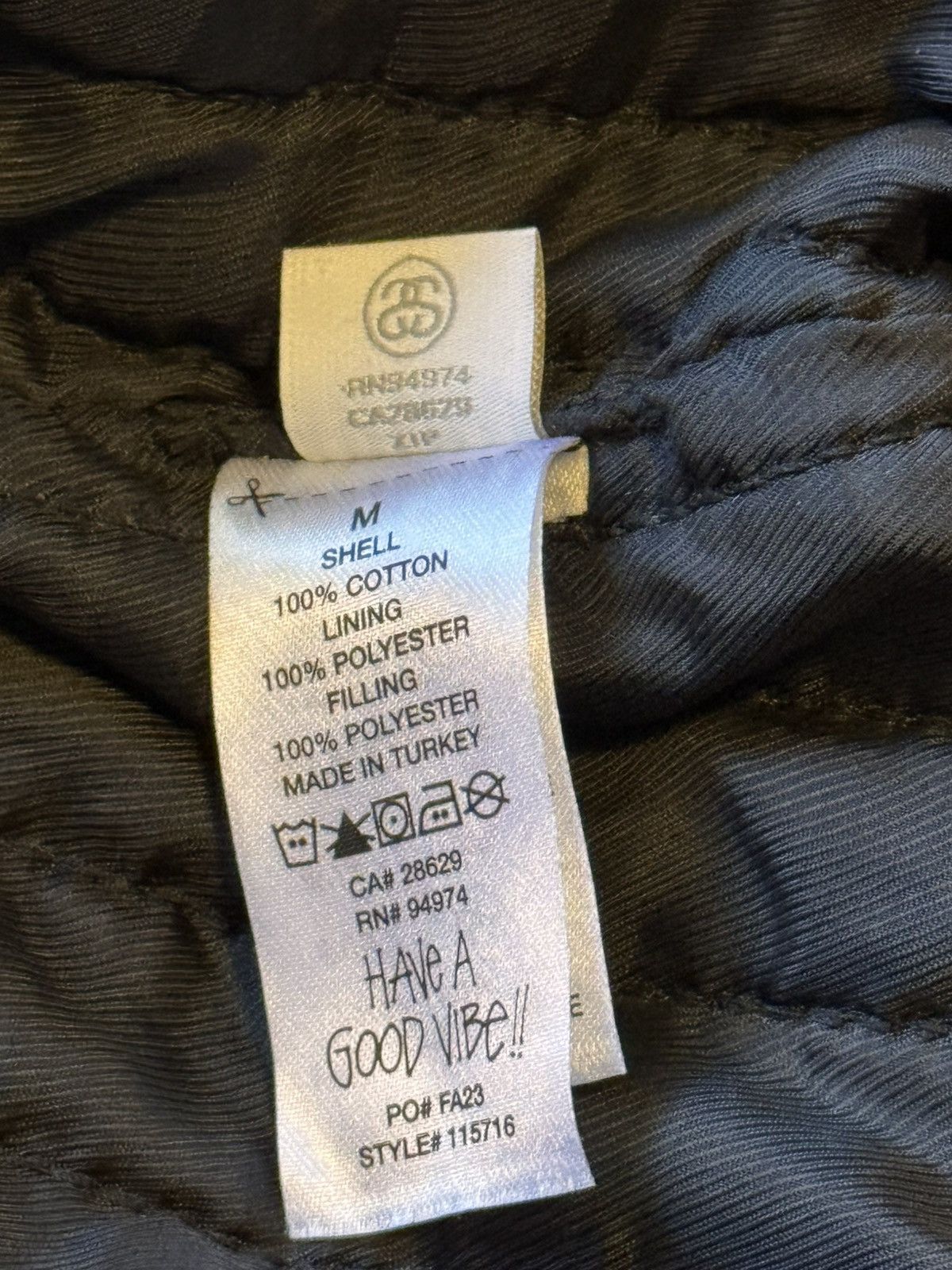 Stussy Stussy Python Canvas Insulated Work Jacket Size US M / EU 48-50 / 2 - 7 Thumbnail