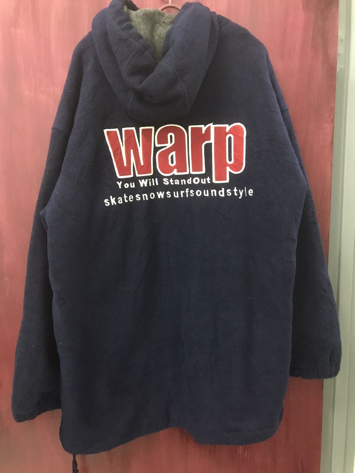 Other VINTAGE WARP HOODIE SKATE SNOW SURF Size US XXL / EU 58 / 5 - 3 Thumbnail