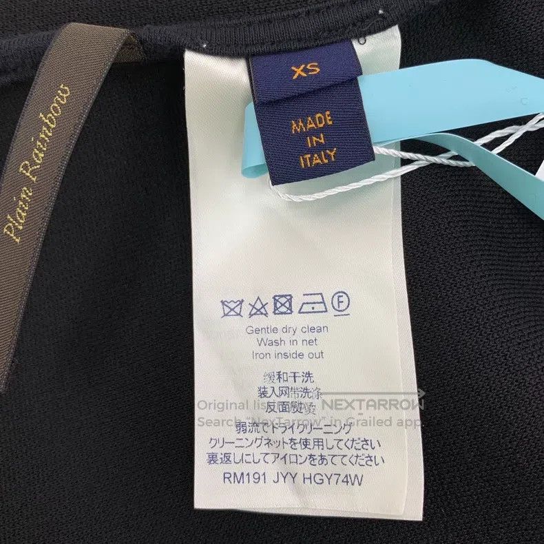 Louis Vuitton Louis Vuitton Black Lighthouse Rainbow Embroidered Cotton Size US XS / EU 42 / 0 - 7 Thumbnail