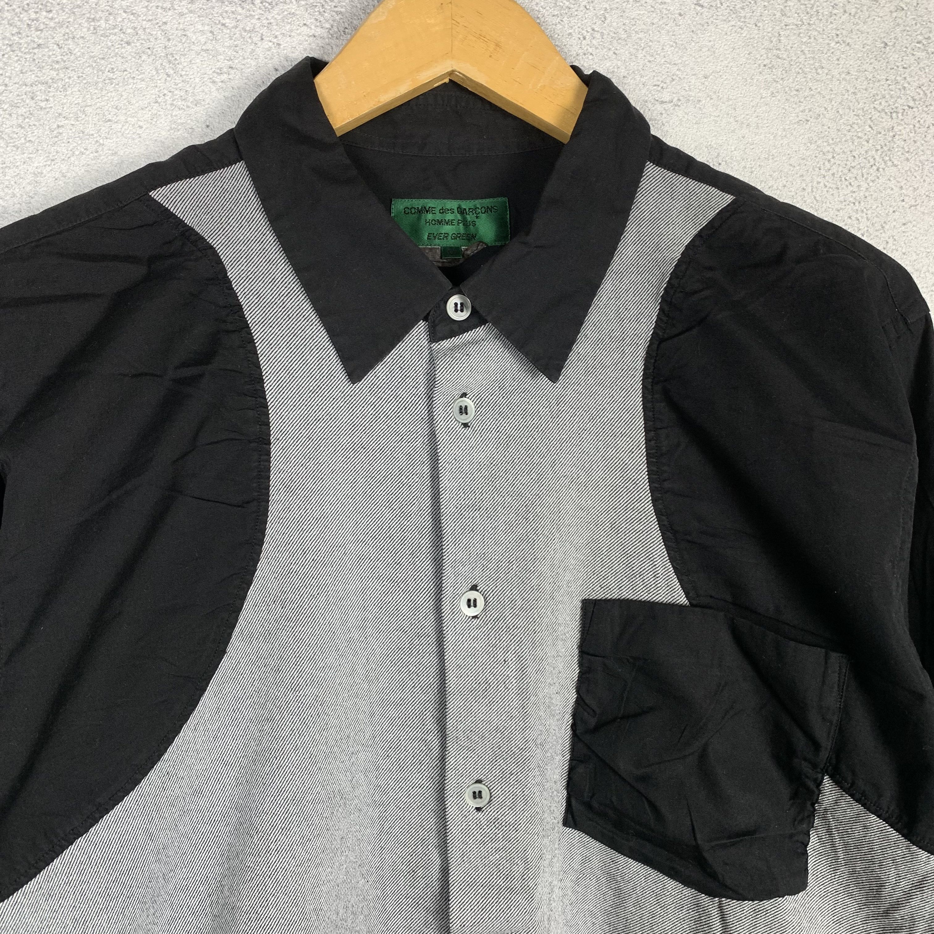 Comme des Garcons CDG Homme Deux Shirt Black Size US M / EU 48-50 / 2 - 3 Thumbnail