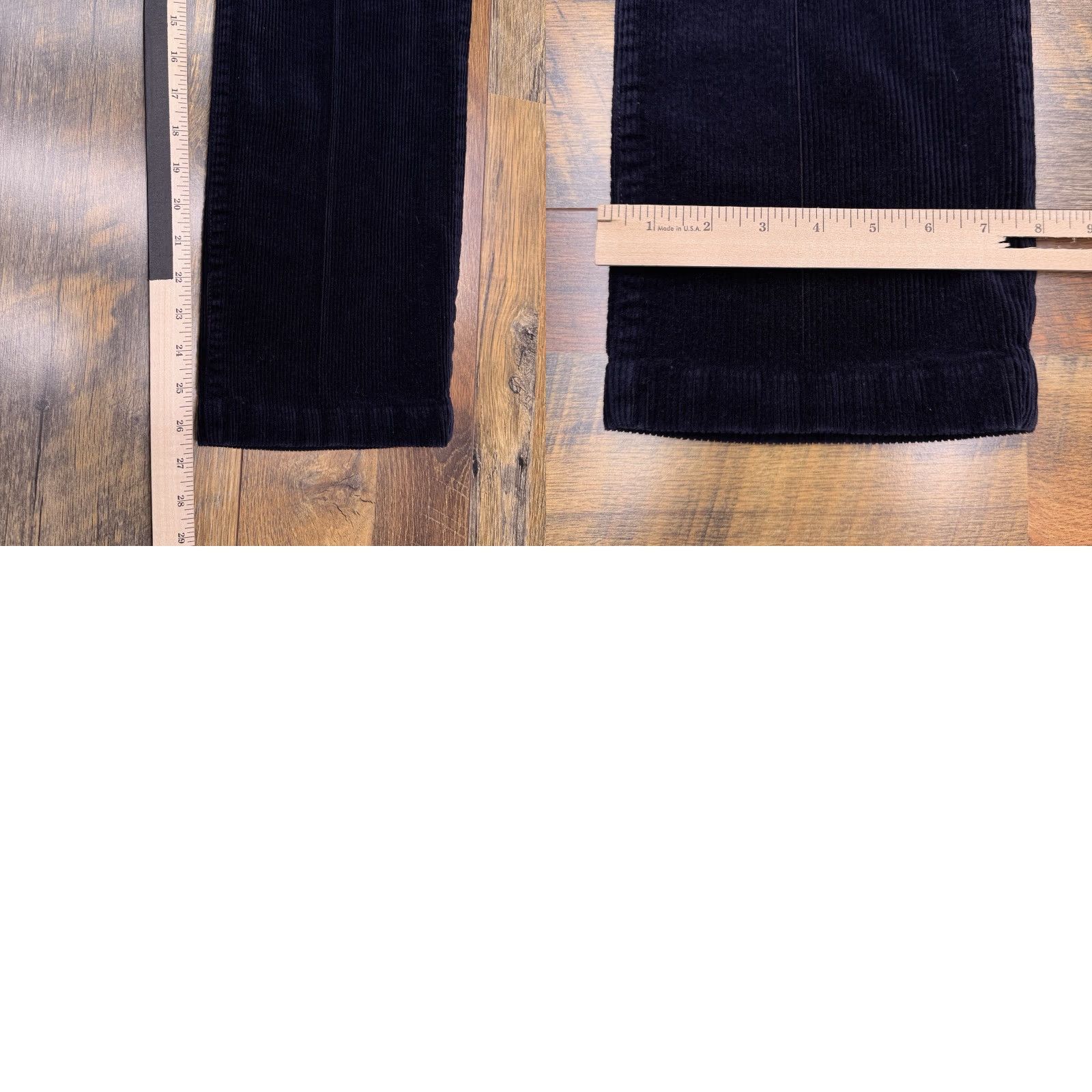 Ralph Lauren Lauren Ralph Lauren Jeans Straight 12 Womens Navy Blue Denim 5-Pocket Stretch Classic Modern Belt Loops Size 34" / US 12 / IT 48 - 9 Thumbnail