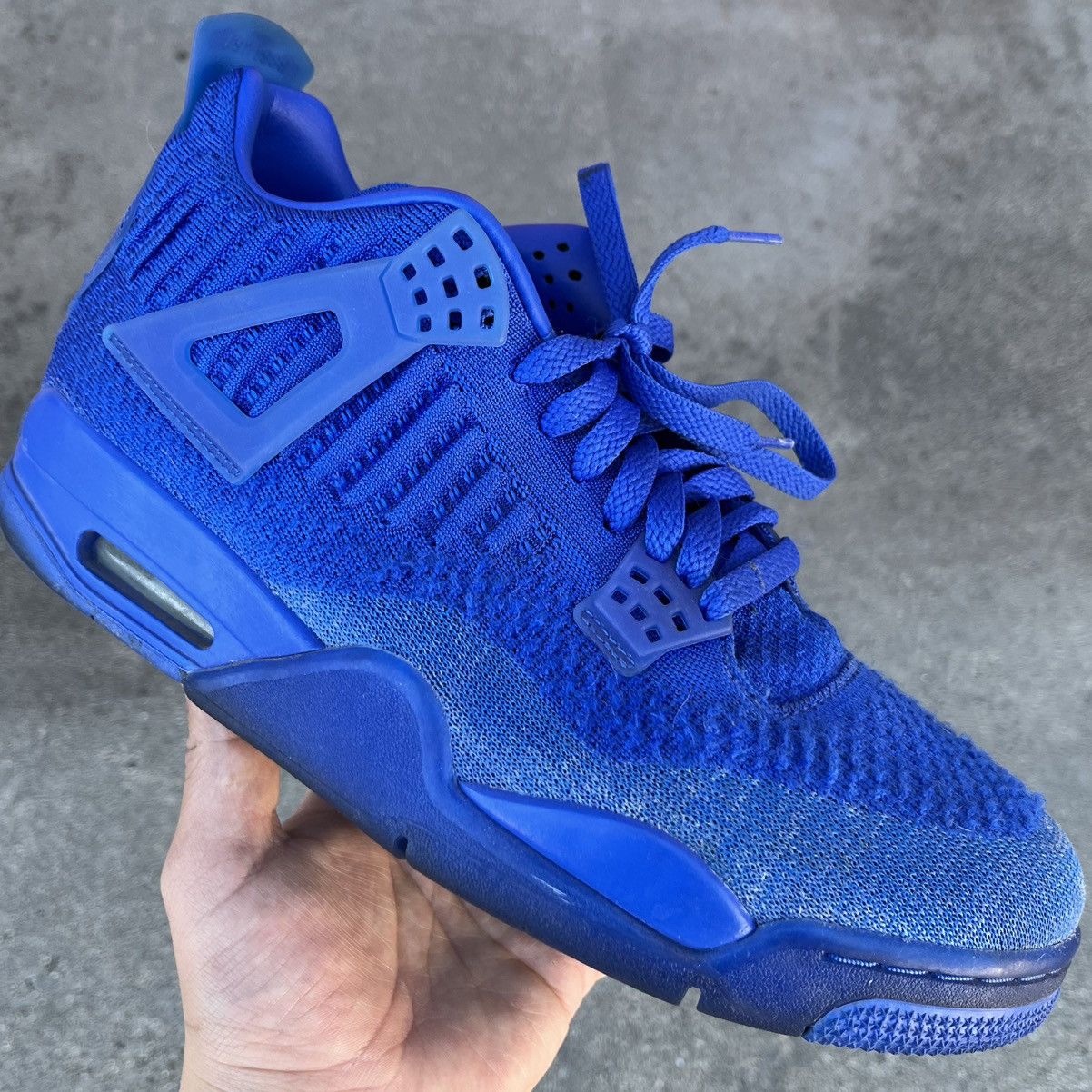 2019 Air Jordan Retro Flyknit Royal Blue Sz