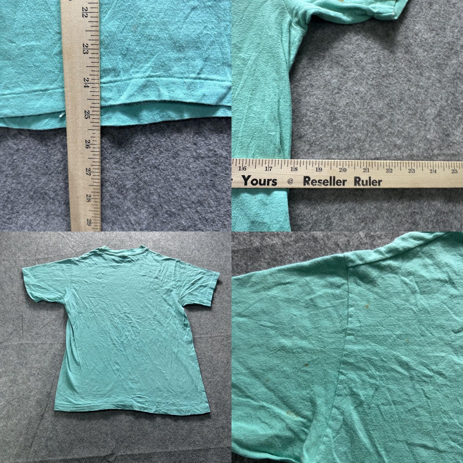 Hanes VINTAGE Hanes Shirt Mens M Green Pass Set Spike Volleyball Graphic Tee Shirt Size US M / EU 48-50 / 2 - 8 Thumbnail