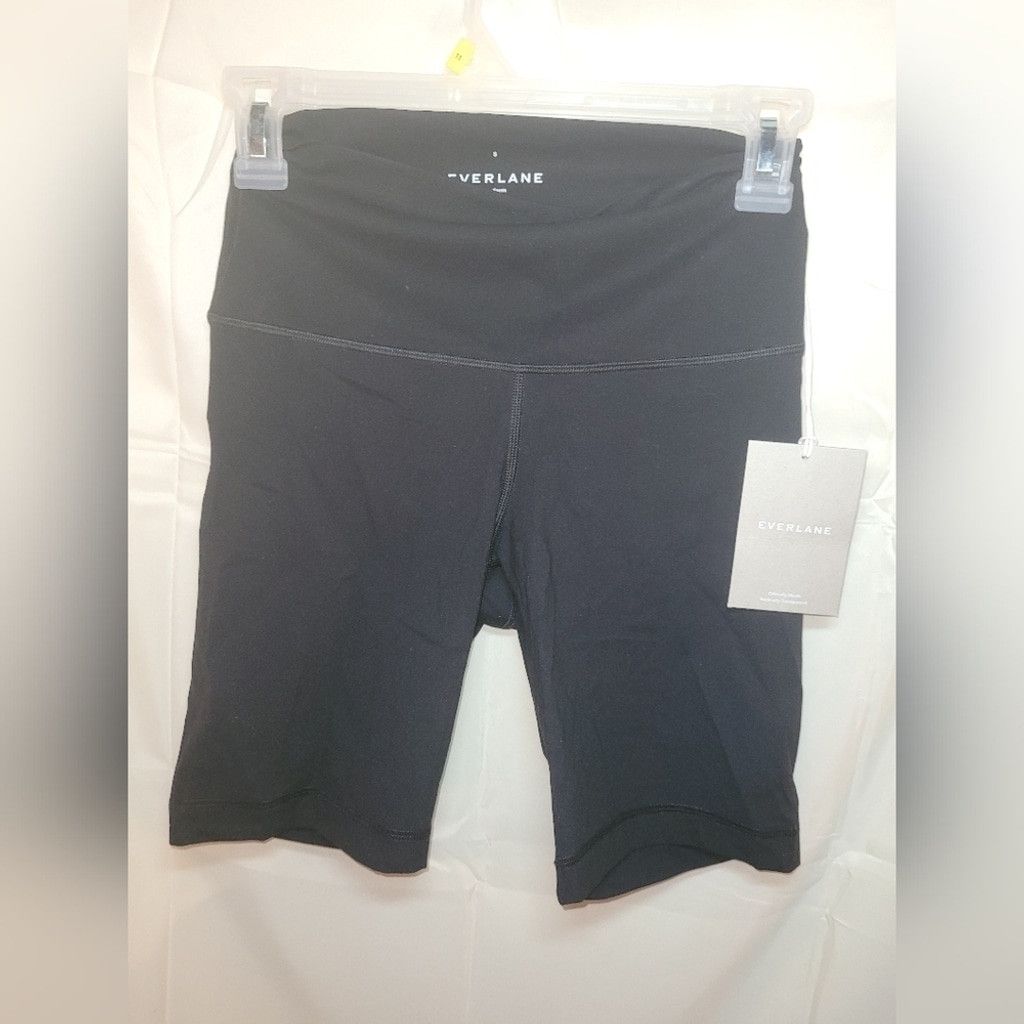Everlane Everlane, the performance bike shorts, black, nwt small Size 27" / US 4 / IT 40 - 1 Thumbnail