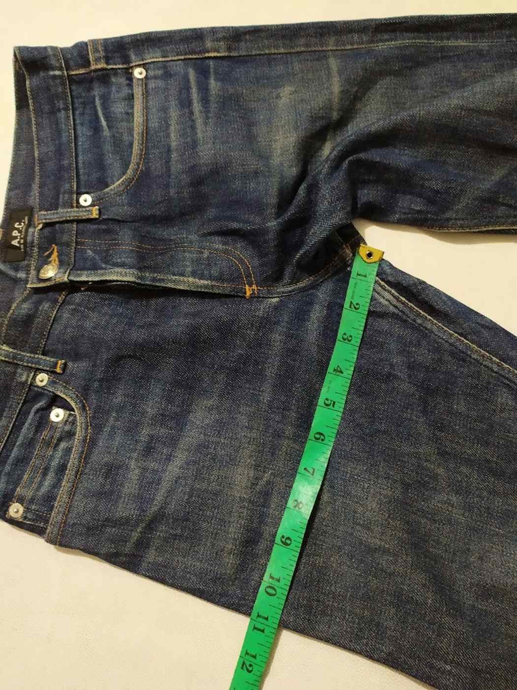 A.P.C. A.P.C Denim Jeans Selvedge Nice Faded Indigo Size US 28 / EU 44 - 12 Thumbnail