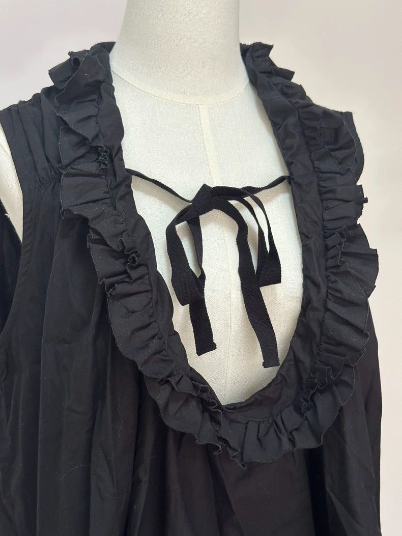 Other Comme Des Garcons Black Lace Strap Hollow Vest Size S / US 4 / IT 40 - 2 Thumbnail