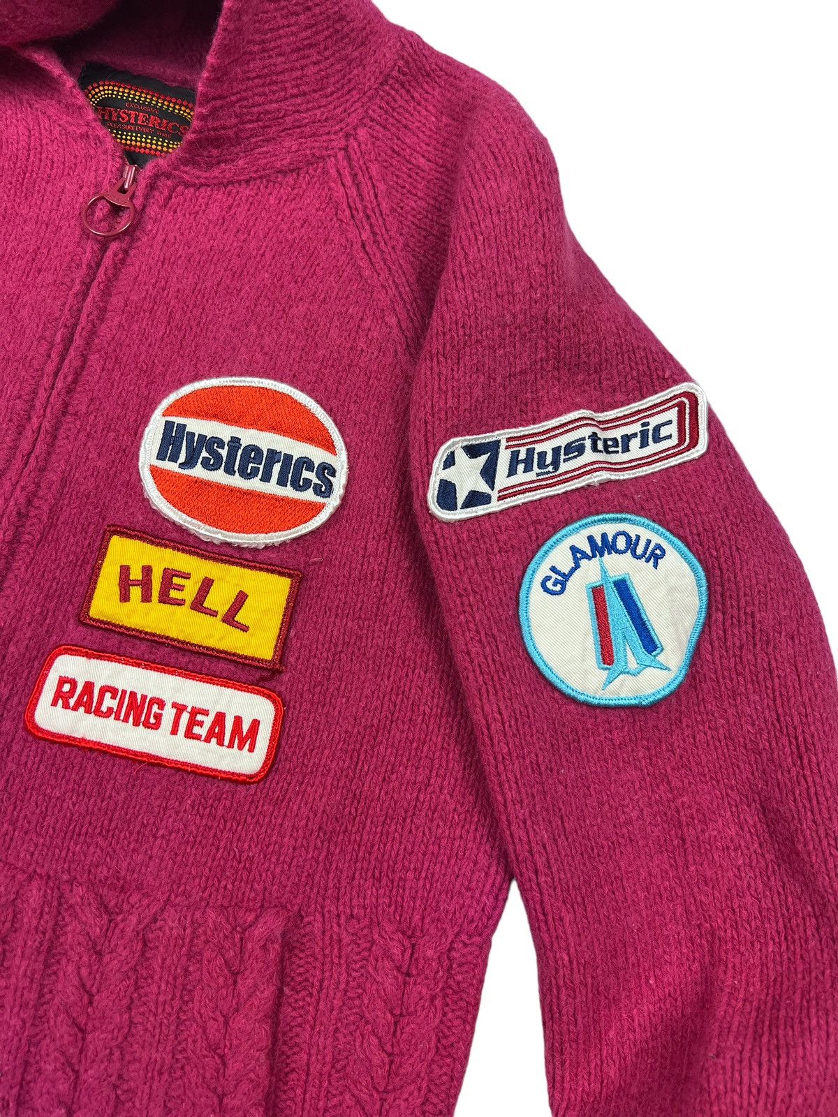 Hysteric Glamour Hysteric Glamour Patches Zipper Sweater Size S / US 4 / IT 40 - 9 Thumbnail
