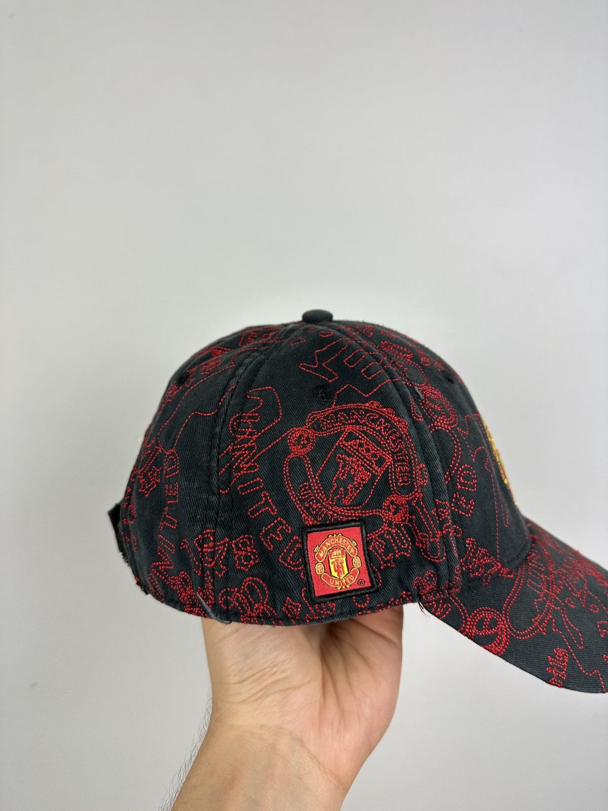 Vintage Vintage Manchester United Cap Size ONE SIZE - 5 Thumbnail