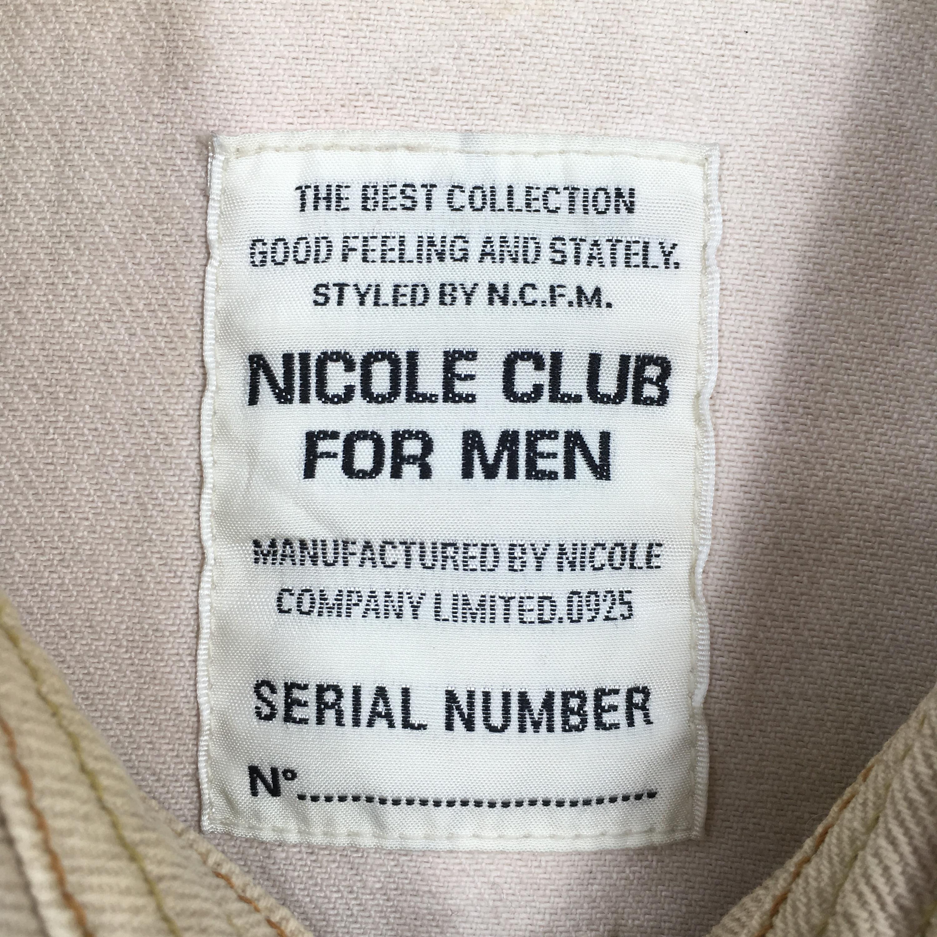 Le Grande Bleu (L.G.B.) Vintage Nicole Club Japan Distressed Denim Jacket Small Size US S / EU 44-46 / 1 - 5 Thumbnail