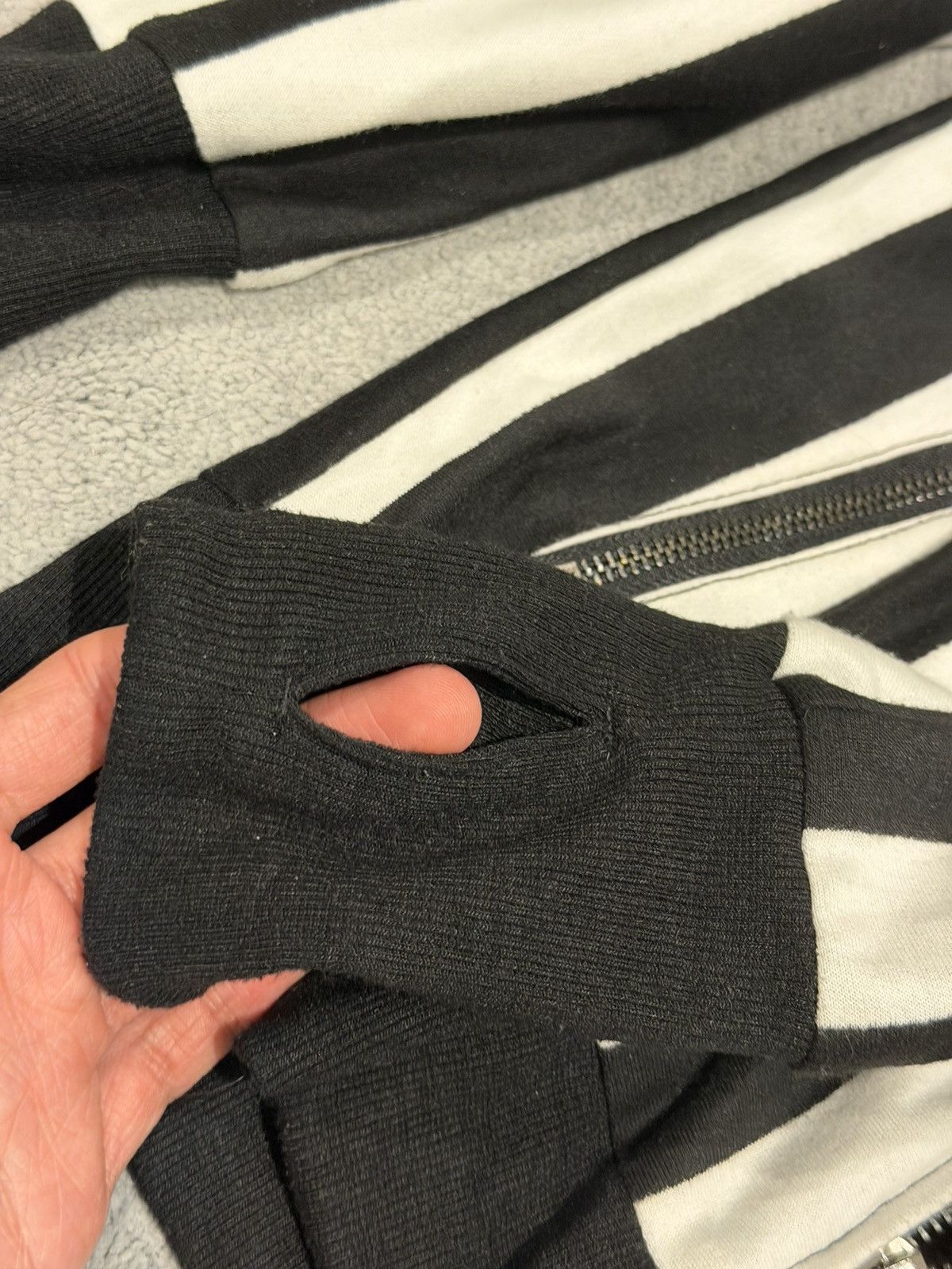 Other Black MiQuri double prisoner zip hoodie Size US S / EU 44-46 / 1 - 5 Thumbnail