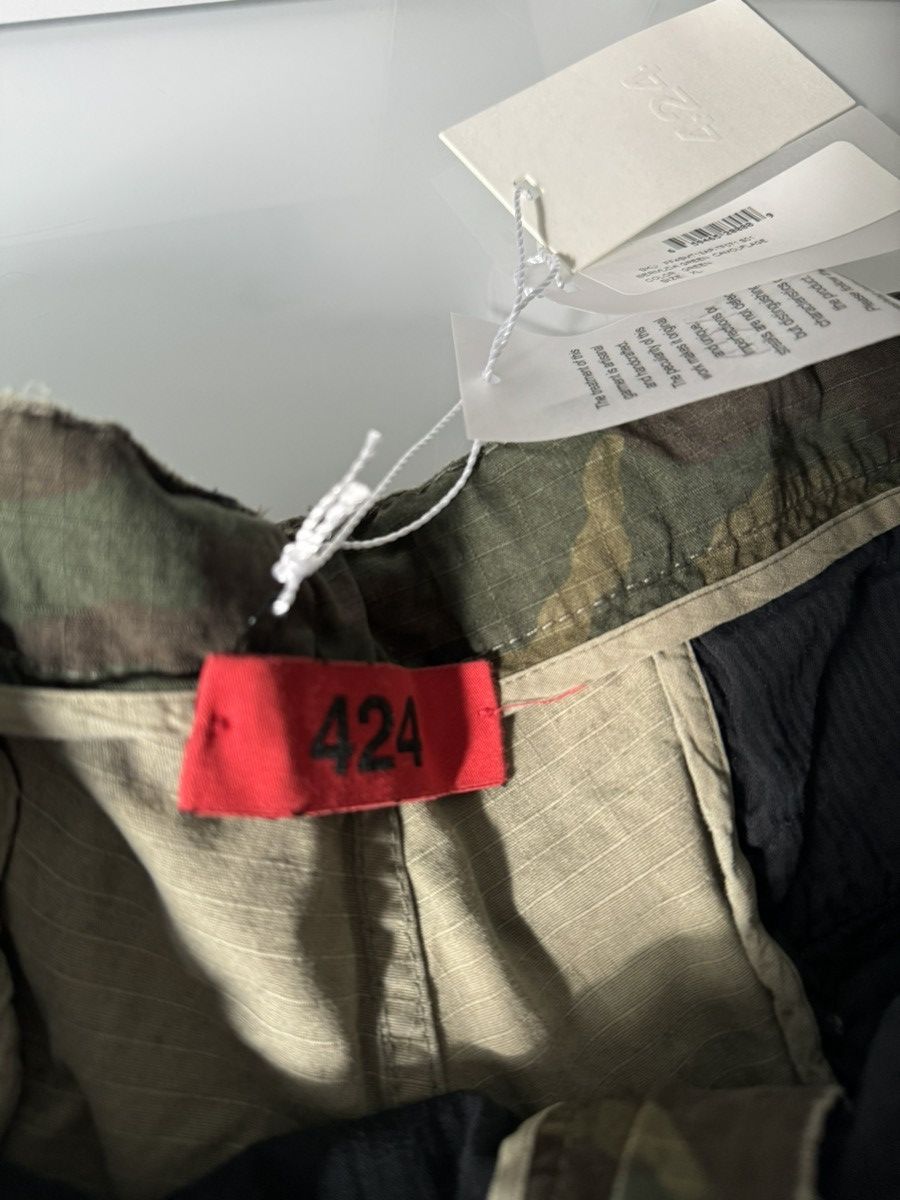 424 424 Camo Shorts Size US 35 - 3 Thumbnail