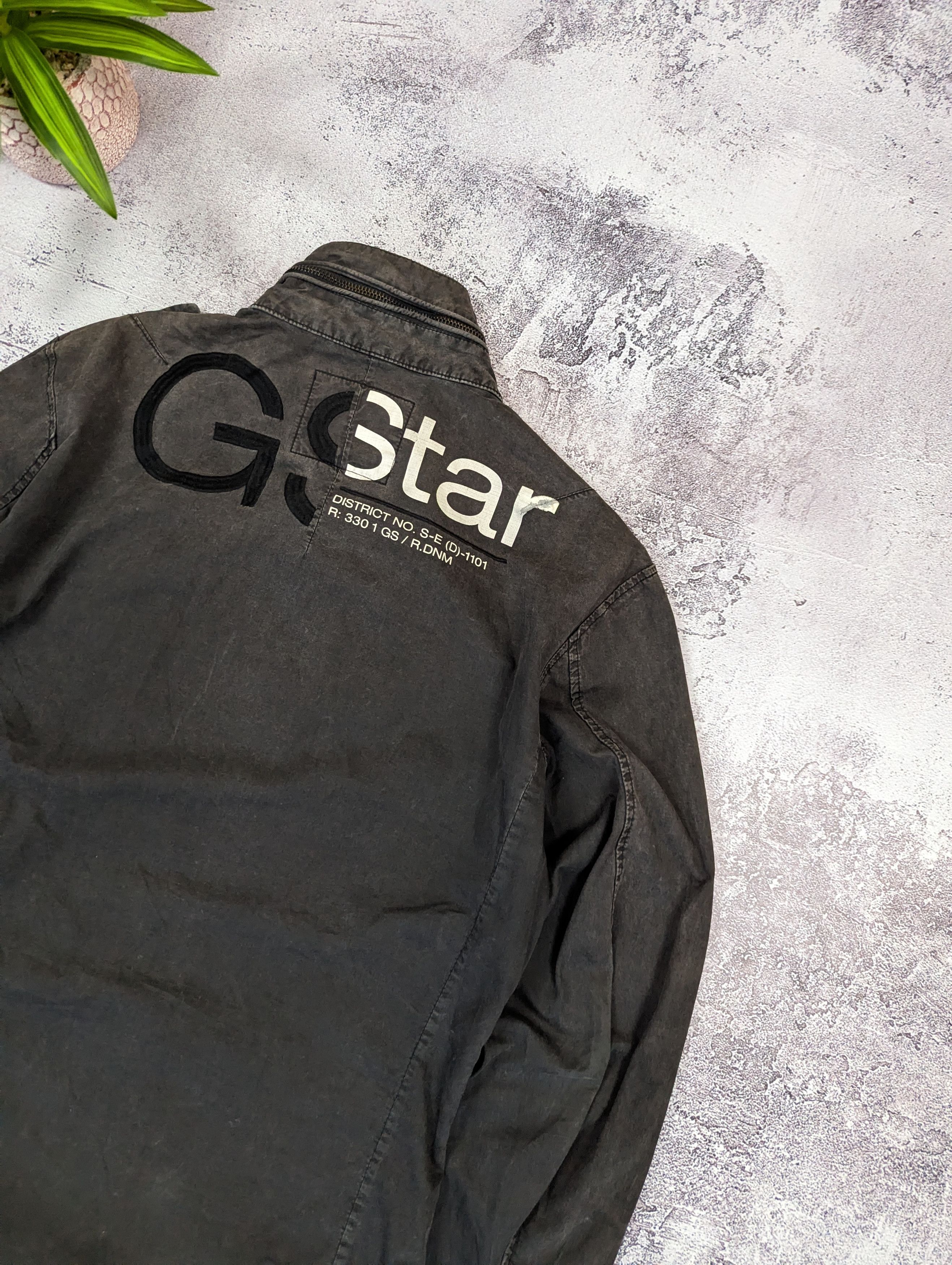 G-Star VTG G-Star RAW Faded Distressed Jacket L Size US L / EU 52-54 / 3 - 17 Thumbnail