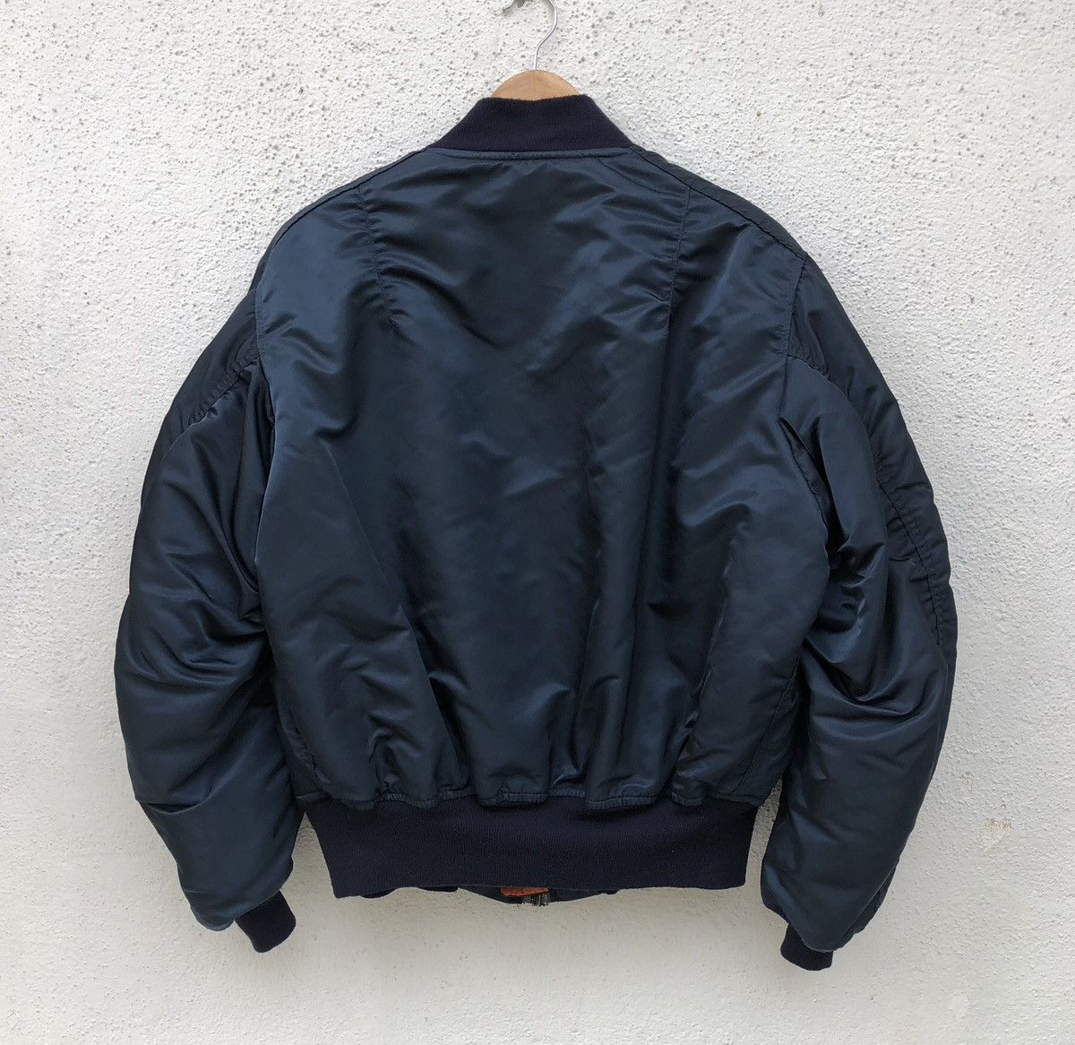 Alpha Industries VTG Alpha Industries Flyer's Intermediate Ma-1 Bomber Jacket Size US XL / EU 56 / 4 - 3 Thumbnail