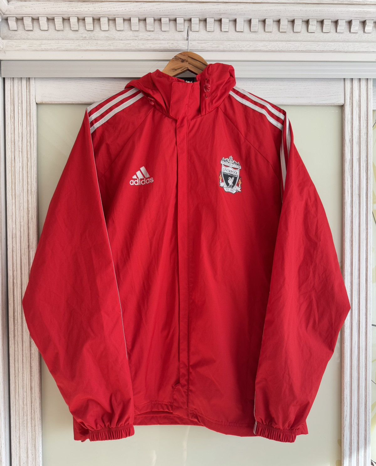 Adidas × Vintage Vintage Liverpool 2011-2012 Soccer Track Jacket Football Kit Size US M / EU 48-50 / 2 - 1 Thumbnail