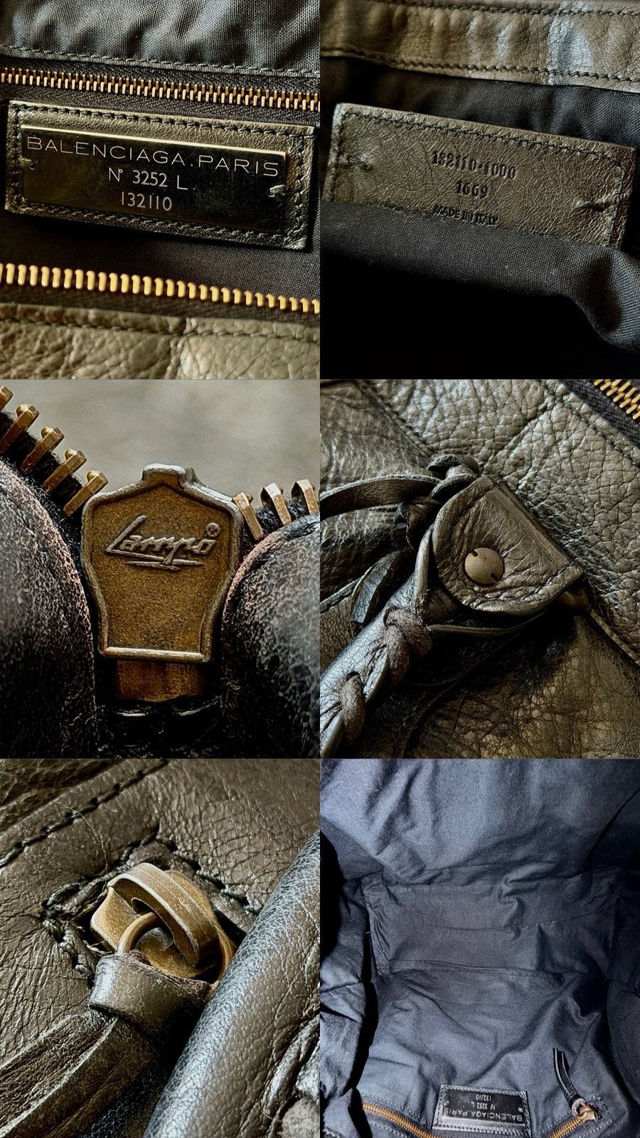 Balenciaga Balenciaga - 2000’s - Classic Le City - Lambskin Work Bag Size ONE SIZE - 22 Thumbnail