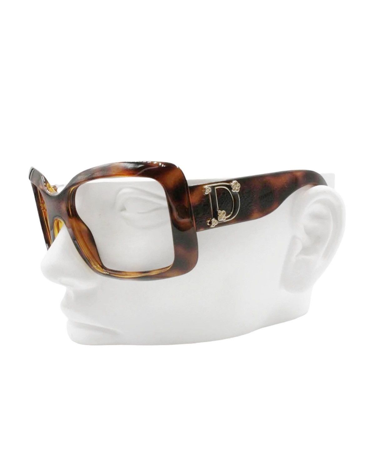 Christian Dior Monsieur 1990S DIOR COUTURE 1 OPTYL TURTLE SUNGLASSES Size ONE SIZE - 2 Thumbnail