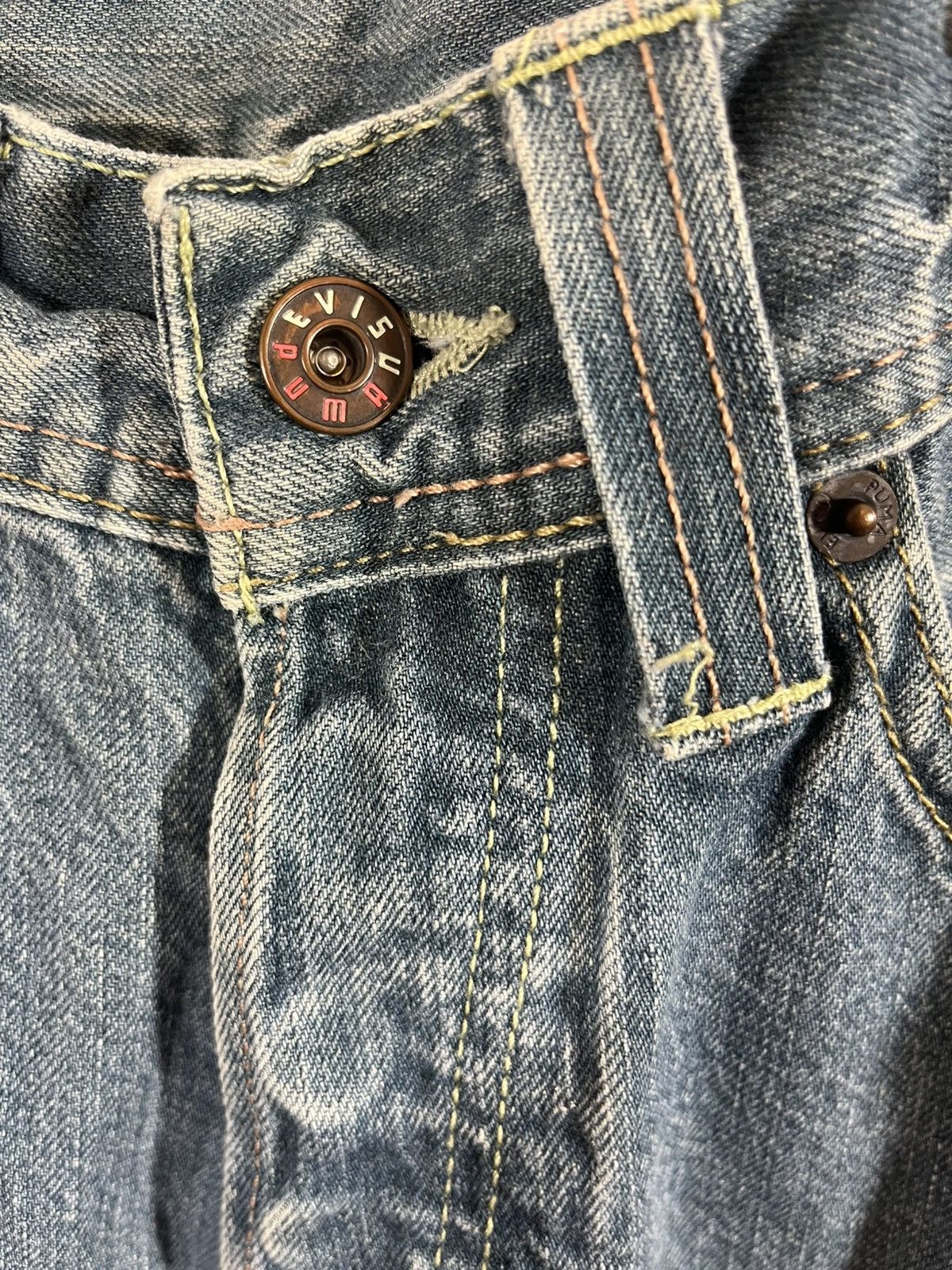 Evisu Evisu Puma Denim Size US 30 / EU 46 - 5 Thumbnail