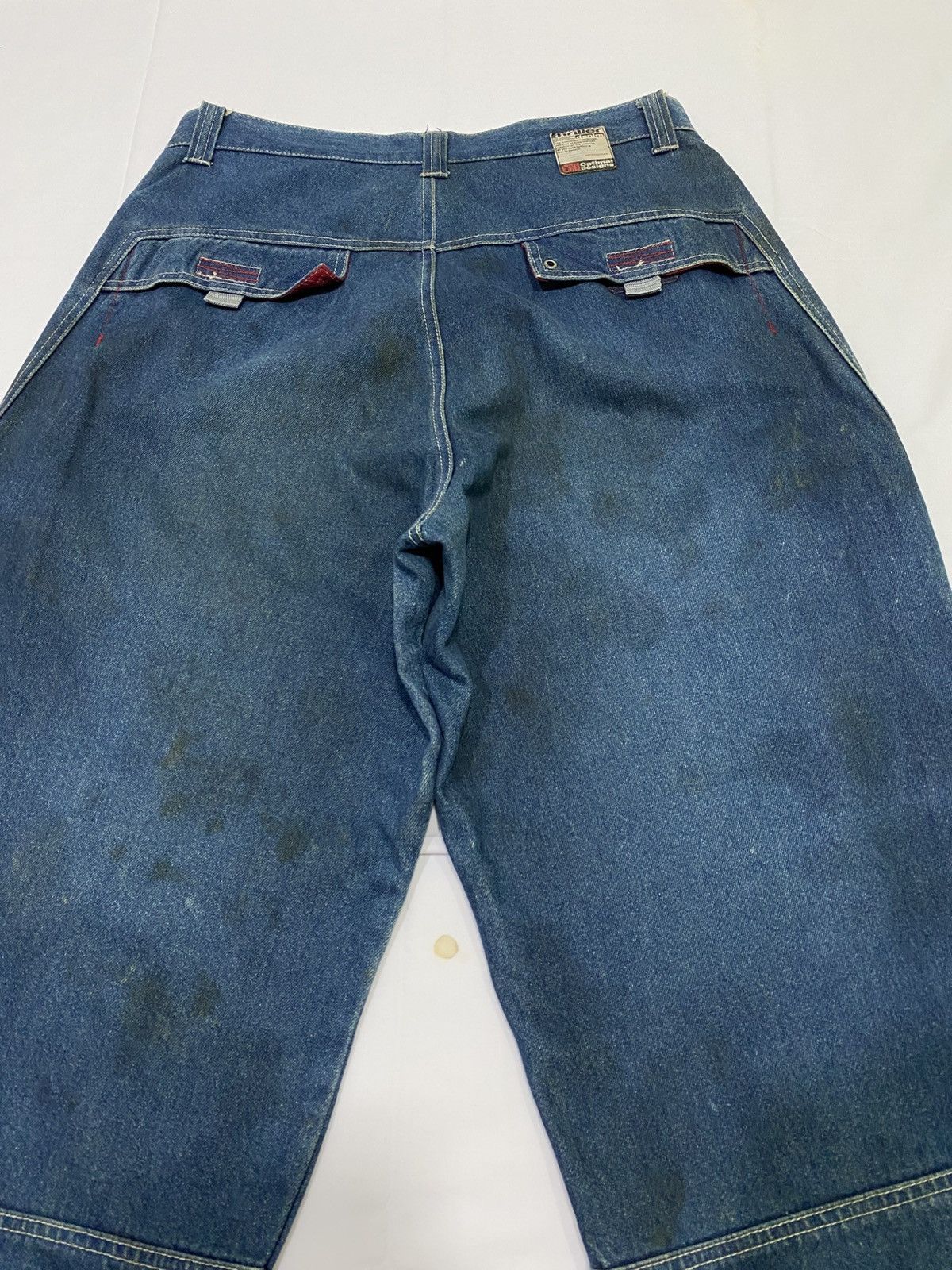 JNCO Thriller baggy jeans / hip hop rap Size US 33 - 13 Thumbnail