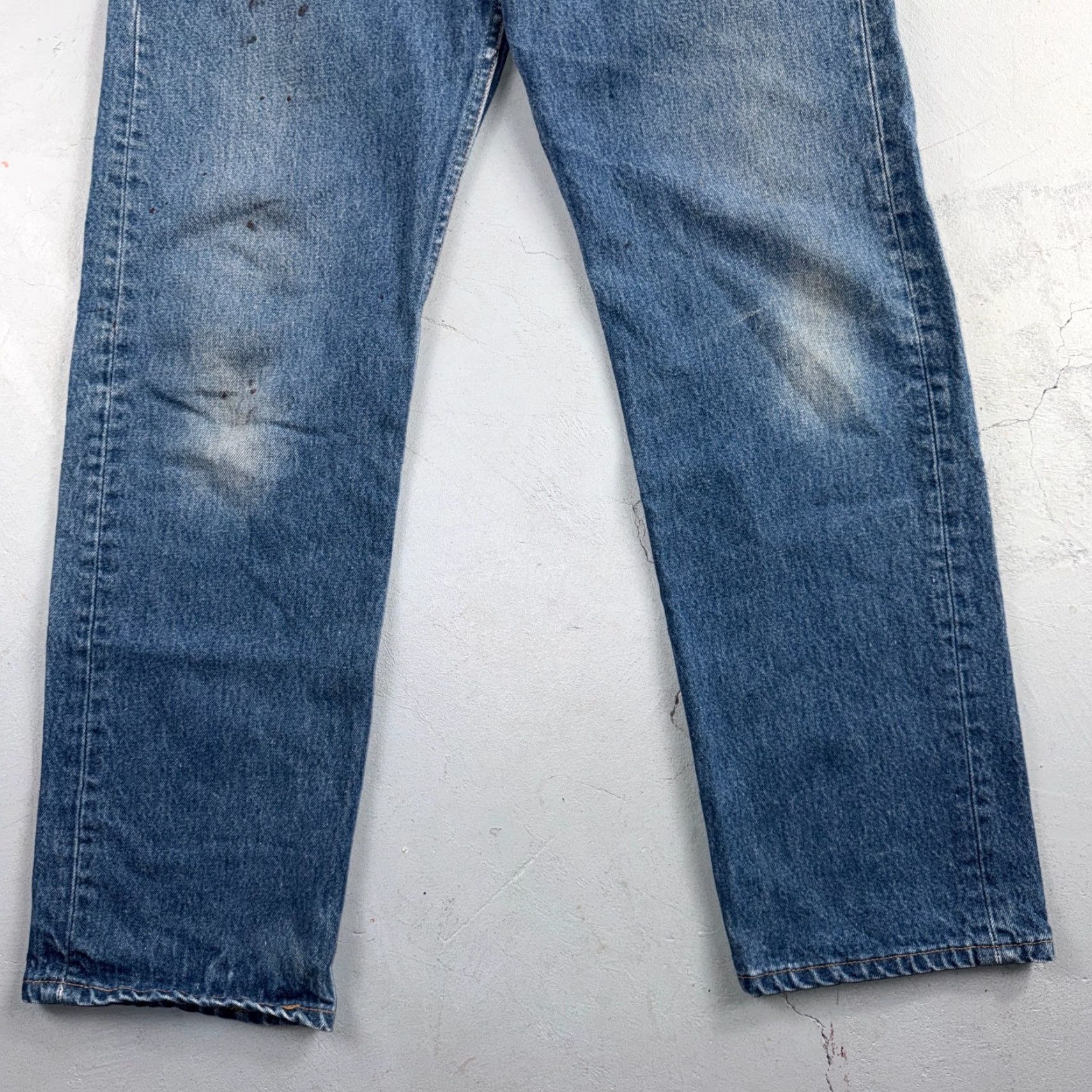 Levi's VINTAGE Levi's 501 Jeans Straight 90s USA Blue 36x34 Regular Men Size US 36 / EU 52 - 3 Thumbnail