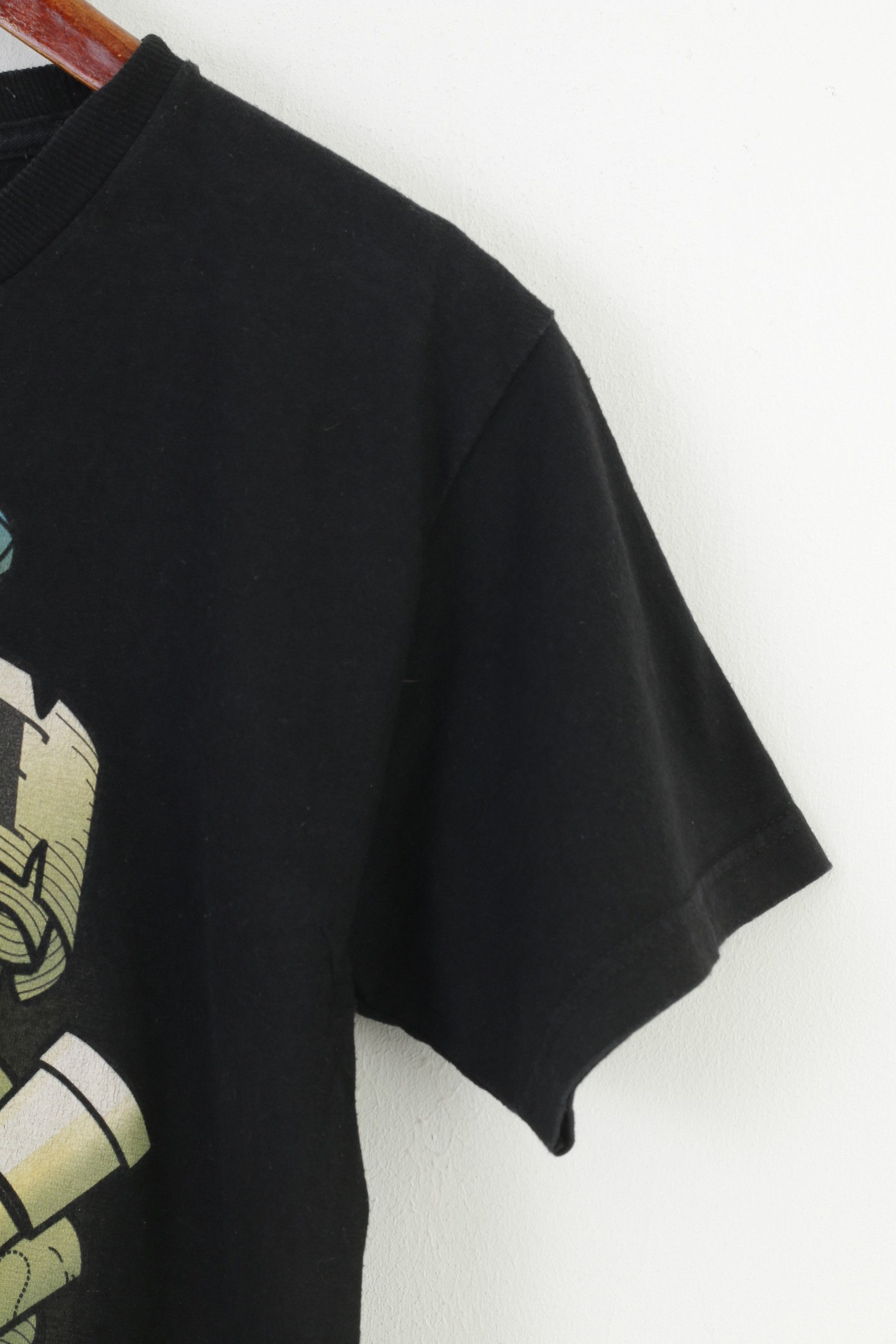 Teefury TeeFury Men S T-Shirt Black Cotton Scout Ordii Skull 10803 Size US S / EU 44-46 / 1 - 3 Thumbnail