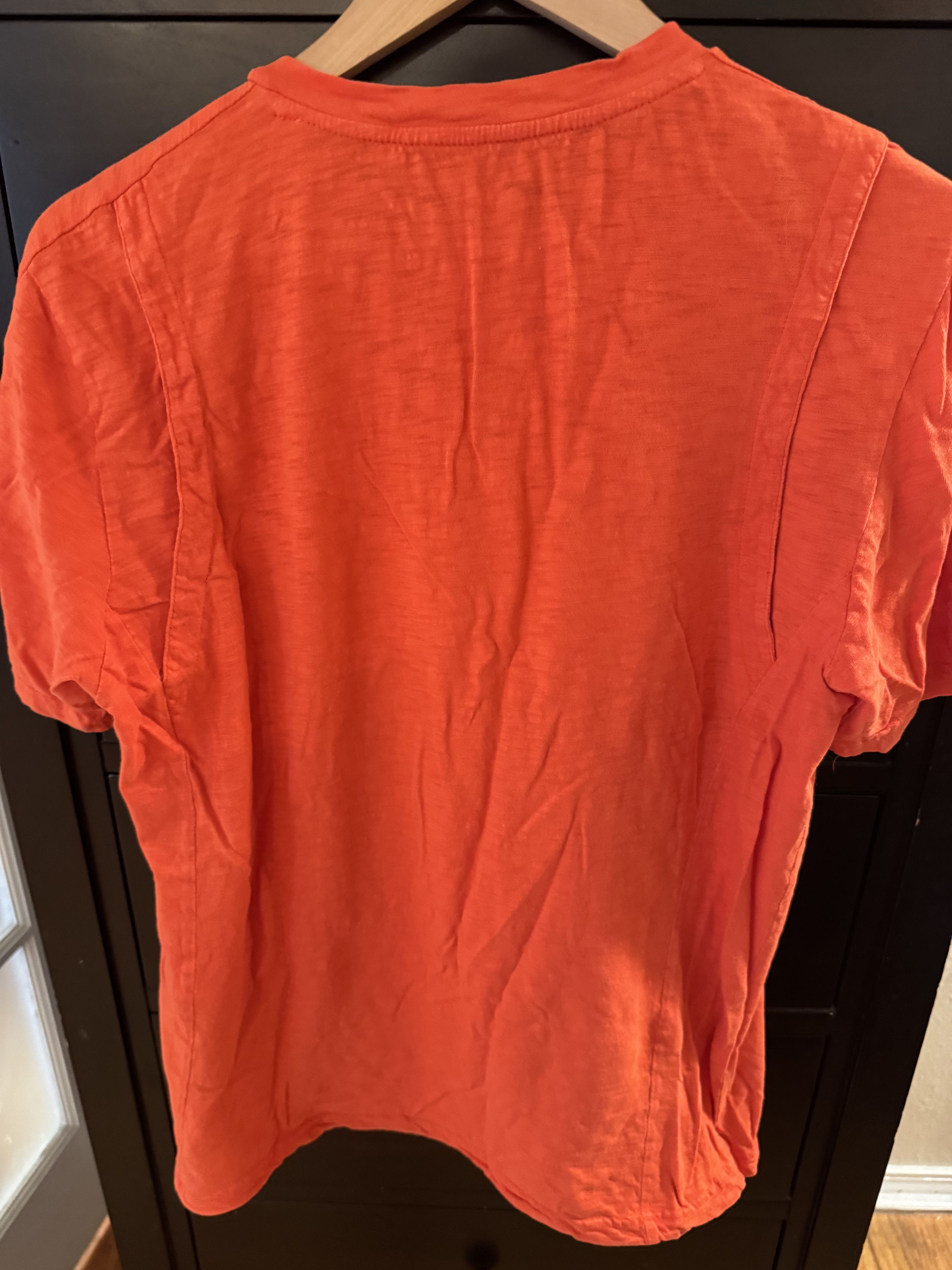 Solid Homme Solid Homme Orange T-Shirt. US M Size US M / EU 48-50 / 2 - 4 Thumbnail