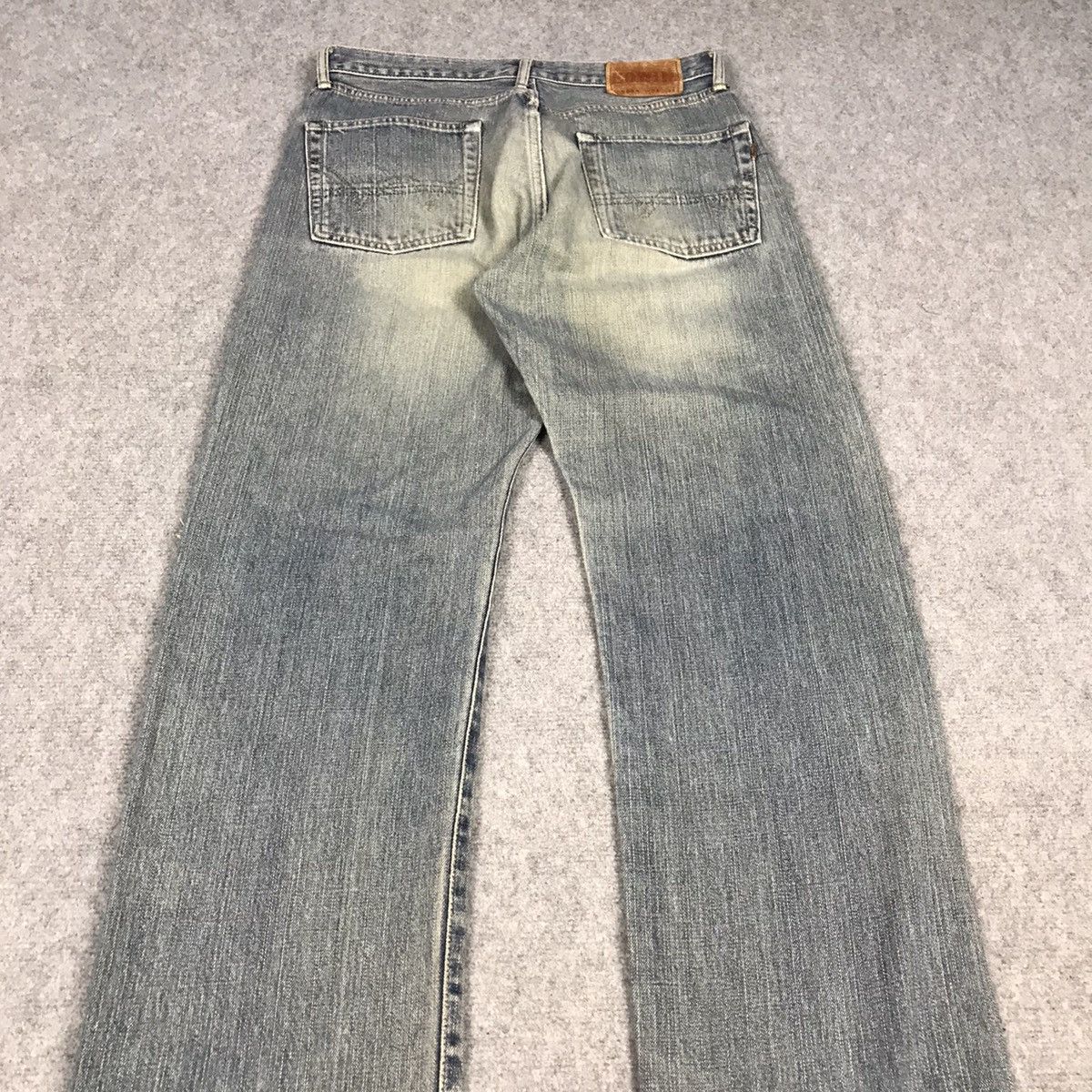 Japanese Brand BAGGY EDWIN SELVAGE DISTRESSED DENIM PANTS Size US 30 / EU 46 - 11 Thumbnail