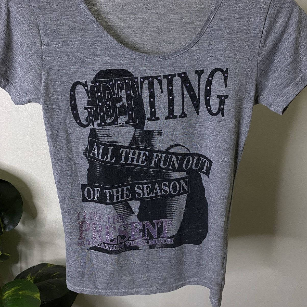 Hysteric Glamour ParkGirl Hysterics Glamour Ifsixwasnine Style Women T Shirt Size XS / US 0-2 / IT 36-38 - 2 Thumbnail