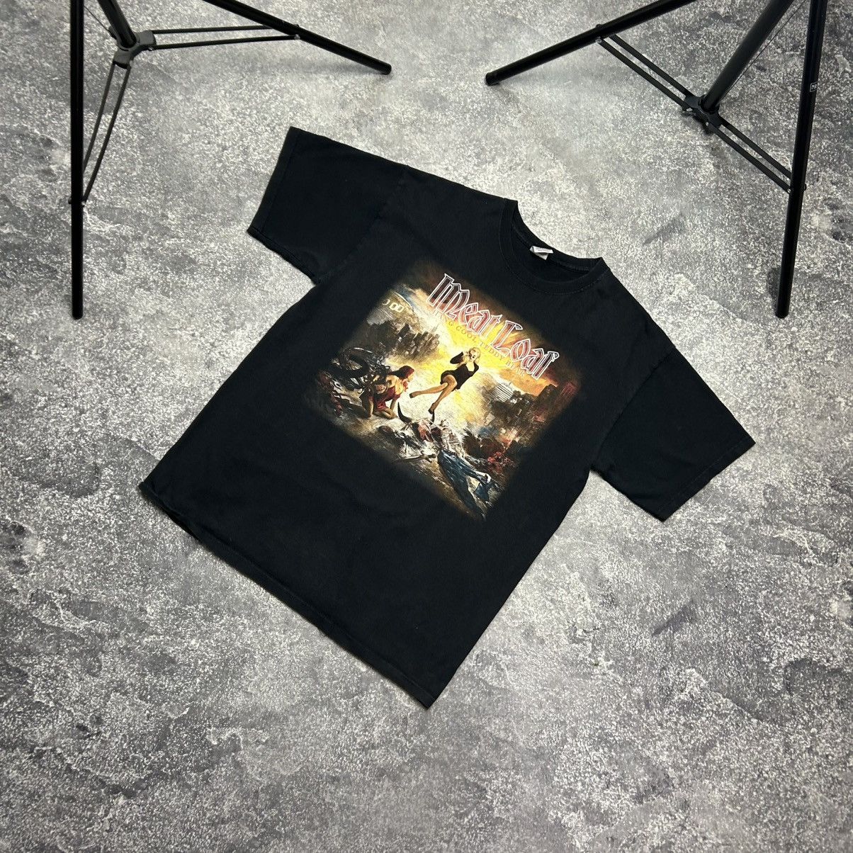 Band Tees Vintage Meatloaf Big Graphic Logo Rock Band tee size L Size US L / EU 52-54 / 3 - 1 Thumbnail