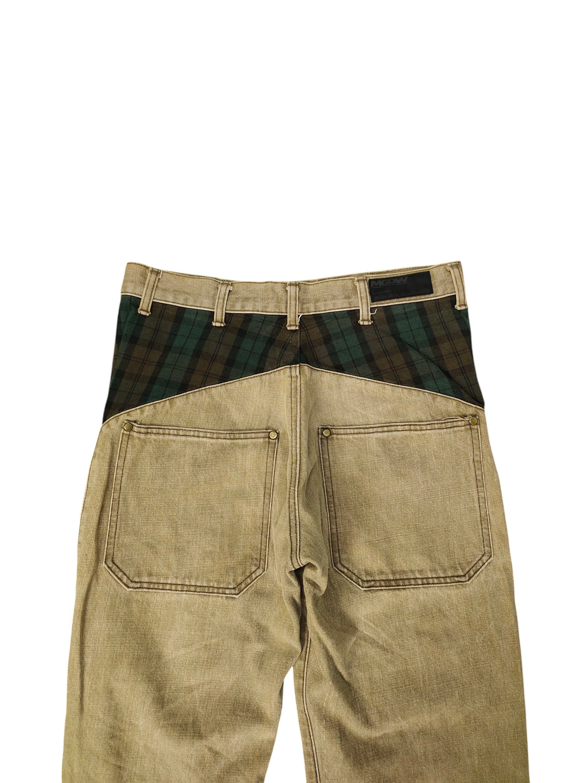 If Six Was Nine Japanese Brand Mgdw Japan Zipper Side Denim Jeans Size US 31 - 2 Thumbnail