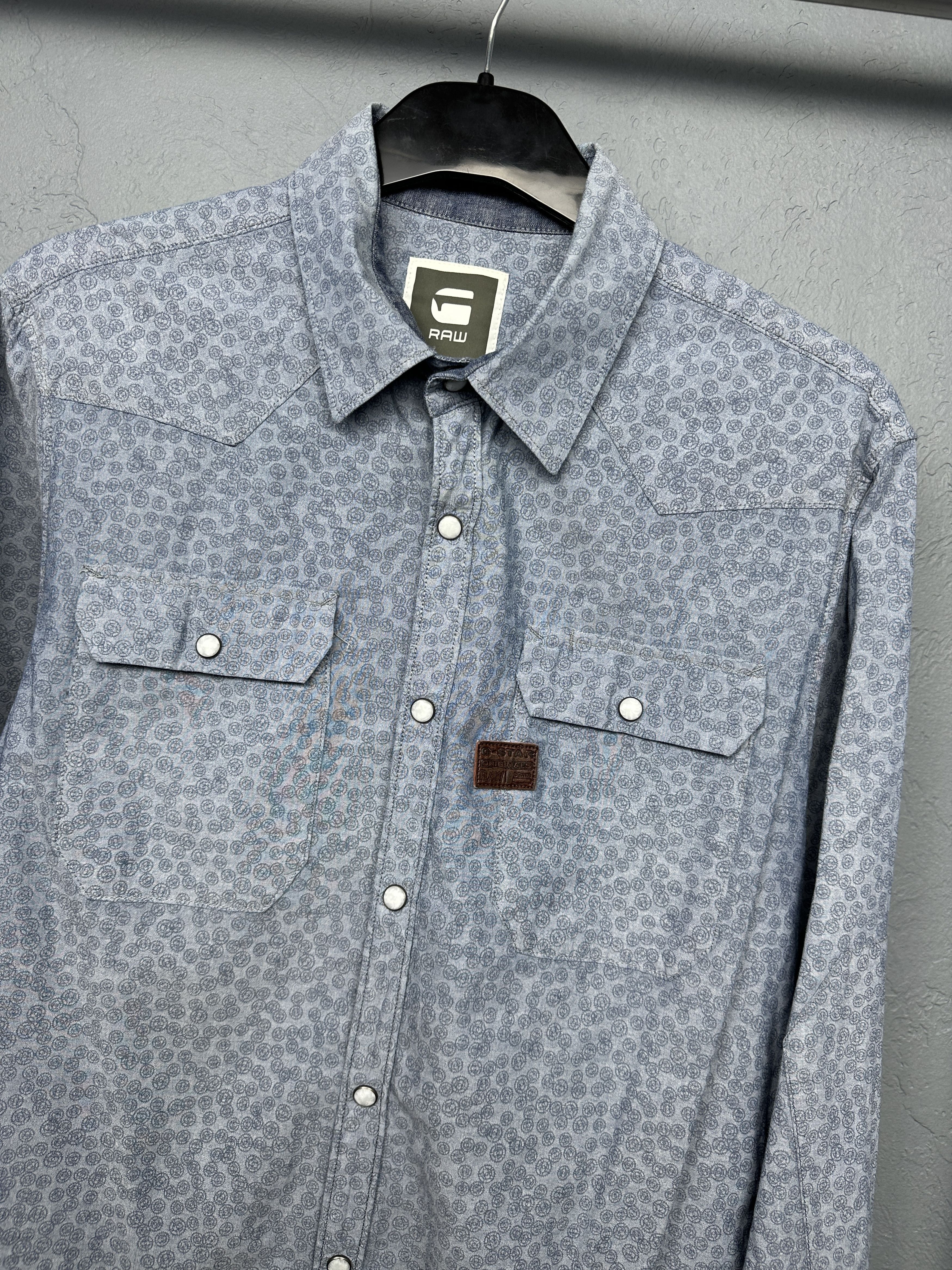 G-Star G Star Raw Mens RCO Clean Duty Long Sleeve Shirt Size US L / EU 52-54 / 3 - 2 Thumbnail