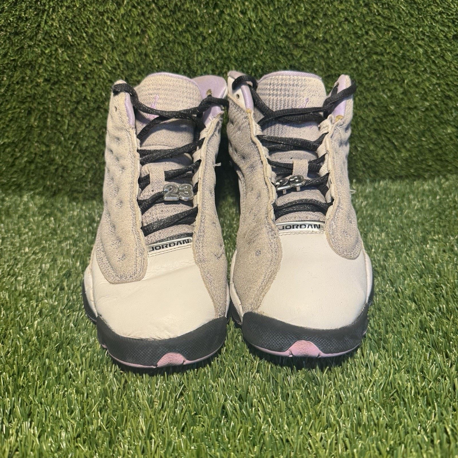 Jordan Brand Size 6W/4.5 (GS) - Jordan 13 Retro Mid Houndstooth Size US 6 / IT 36 - 4 Thumbnail