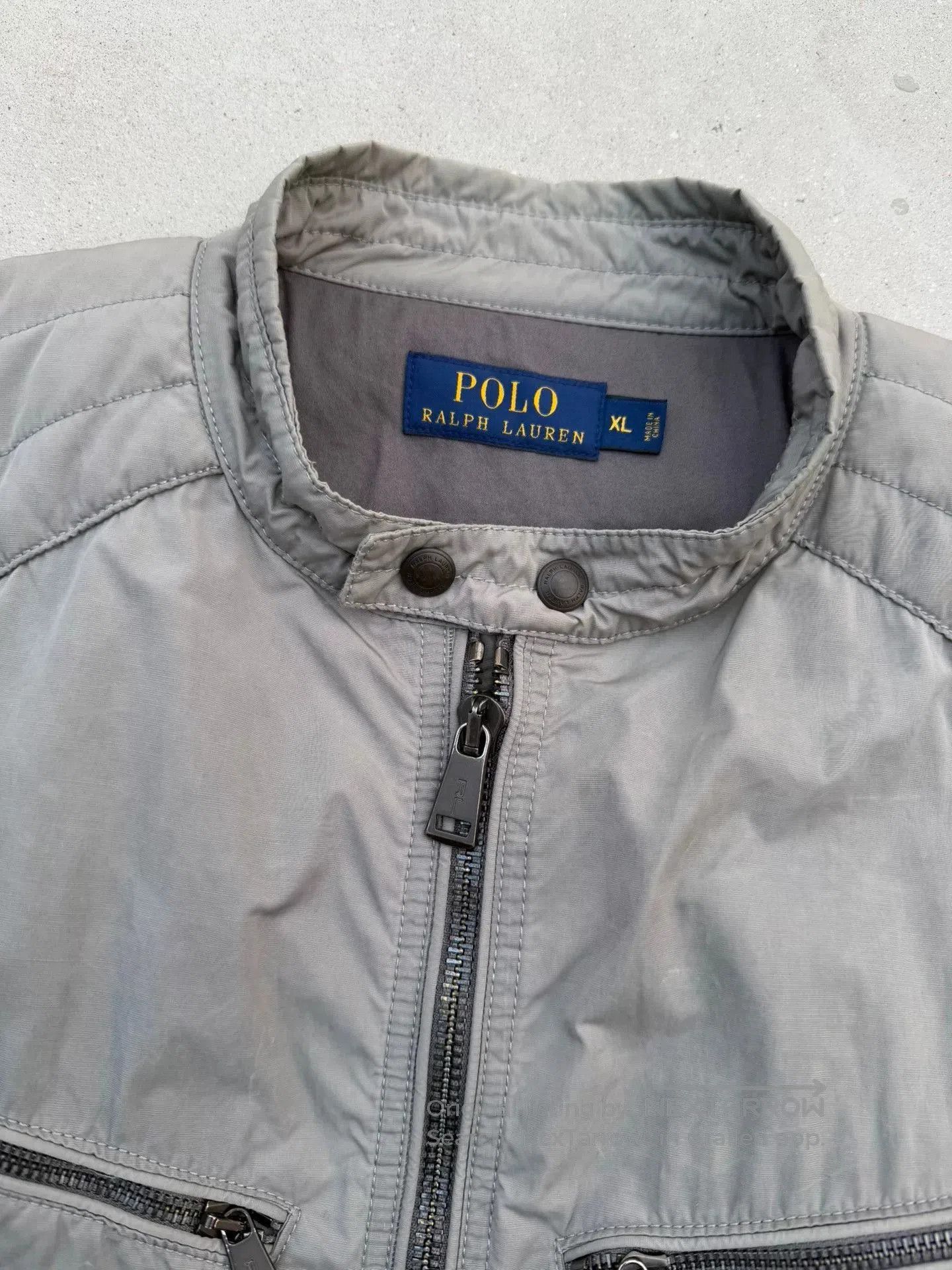 Vintage Vintage Ralph Lauren Blue Label Biker Jacket. Size US XL / EU 56 / 4 - 2 Thumbnail