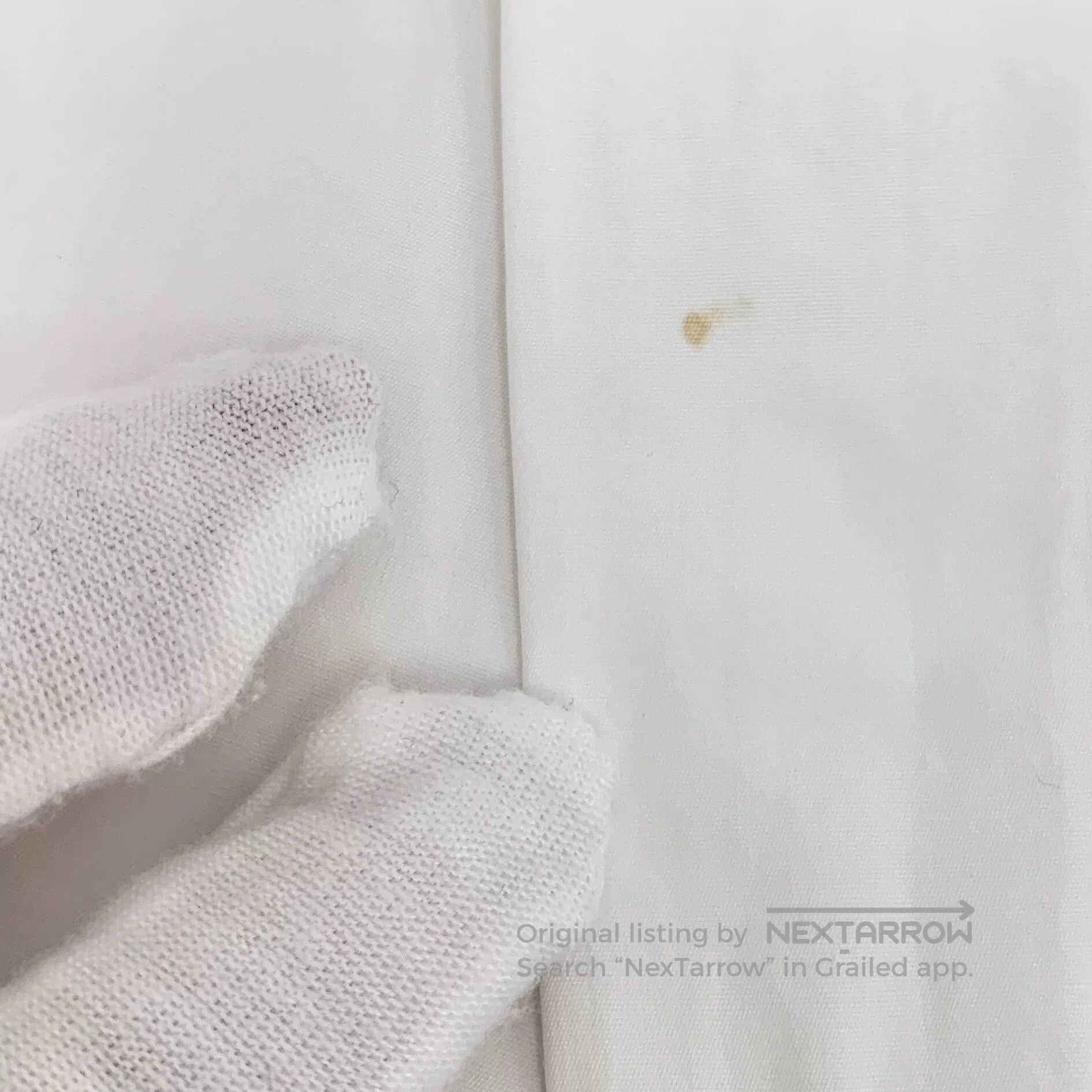 Dior white cotton shirt dress with irregular hem. Size US S / EU 44-46 / 1 - 8 Thumbnail