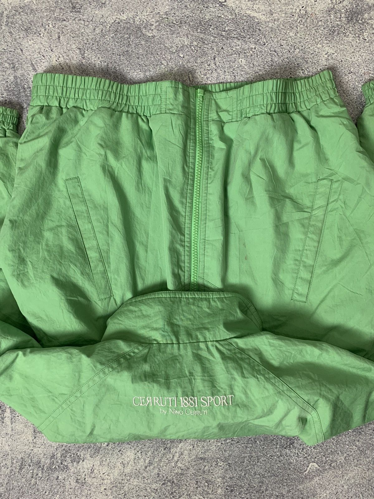 Cerruti 1881 × Designer × Vintage Rare Sea Green 'Cerruti 1881' Flight Jacket Size US M / EU 48-50 / 2 - 3 Thumbnail