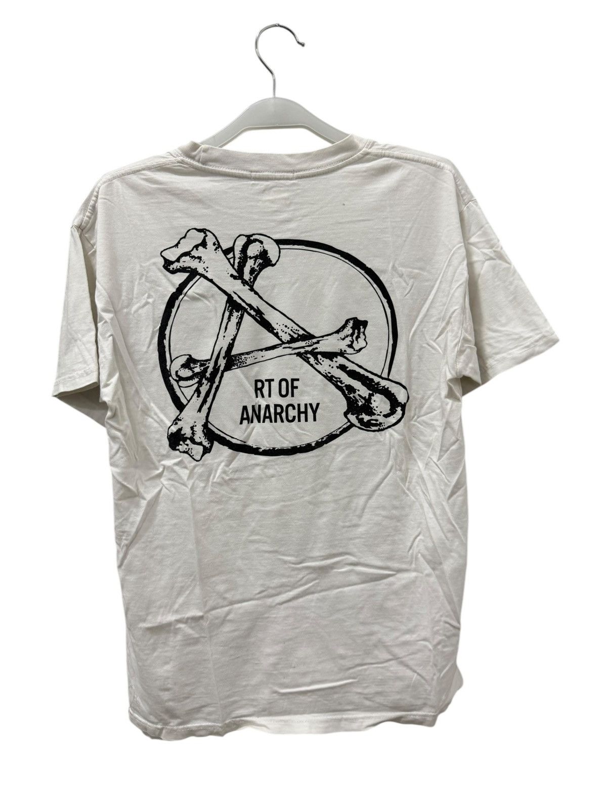 ART OF ANARCHY SKULL BONE LOGO PRINT TEE SHIRT