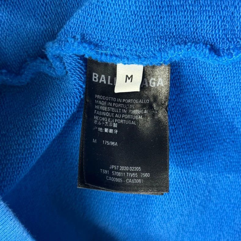 Balenciaga Balenciaga Klein blue mailbox hoodie Size US M / EU 48-50 / 2 - 5 Thumbnail