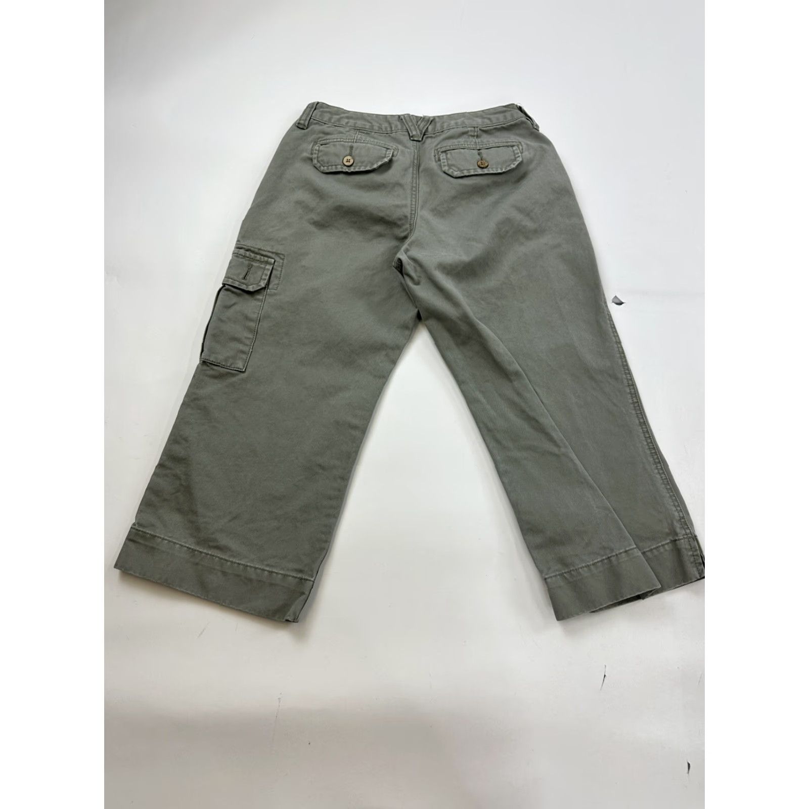 Mountain Khakis Mountain Khakis Capri Pants Women’s 2 Green Capri Cotton Pockets Comfort Crop PANTS Women Size 2 Green Size 26" / US 2 / IT 38 - 2 Thumbnail