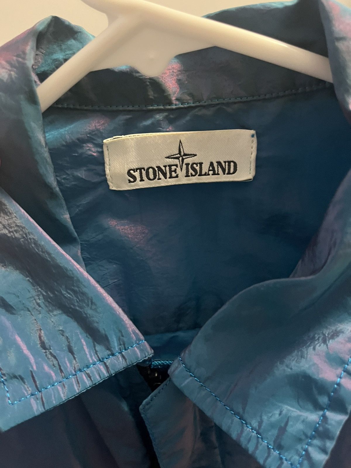Stone Island Stone island nylon metal weft iridescent jacket Size US L / EU 52-54 / 3 - 3 Thumbnail