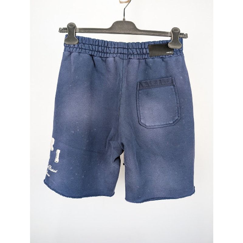 Amiri o1rshd1 Vintage Collegiate Shorts in Blue Size US 30 / EU 46 - 13 Thumbnail