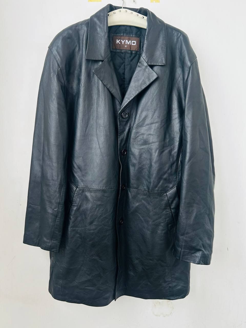 Genuine Leather KYMO NY leather coat #76 Size US L / EU 52-54 / 3 - 1 Thumbnail