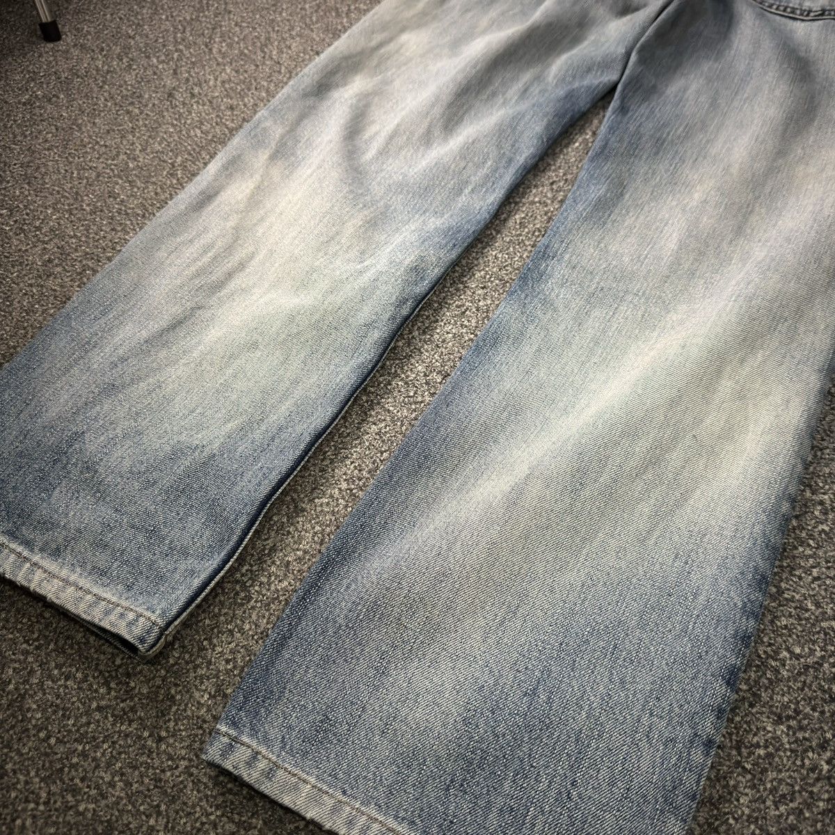 14th Addiction Vintage 90s Levis 502 Faded 2 Tone Distressed Denim W30 Size US 30 / EU 46 - 8 Thumbnail